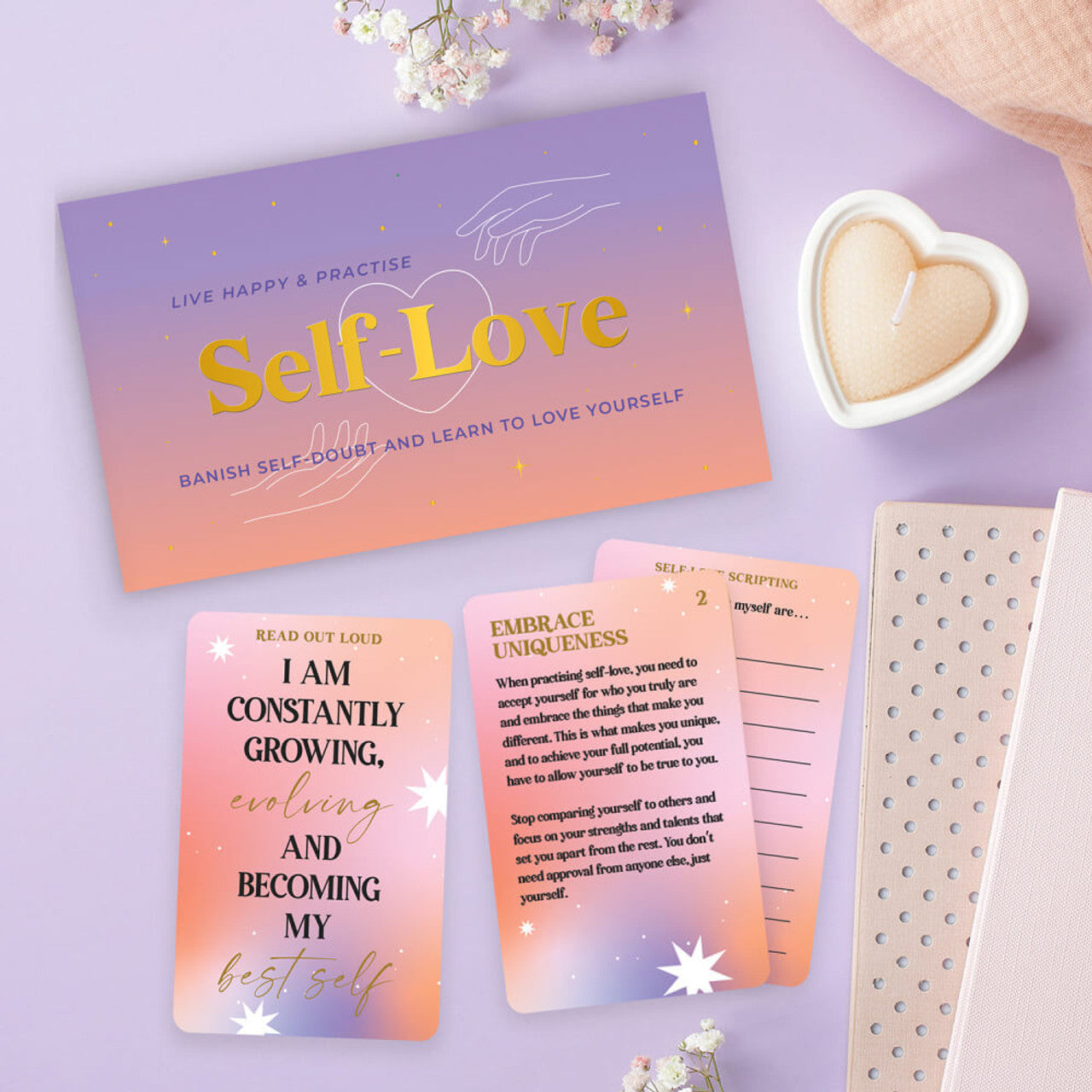 Self-Love Affirmations Card Pack
