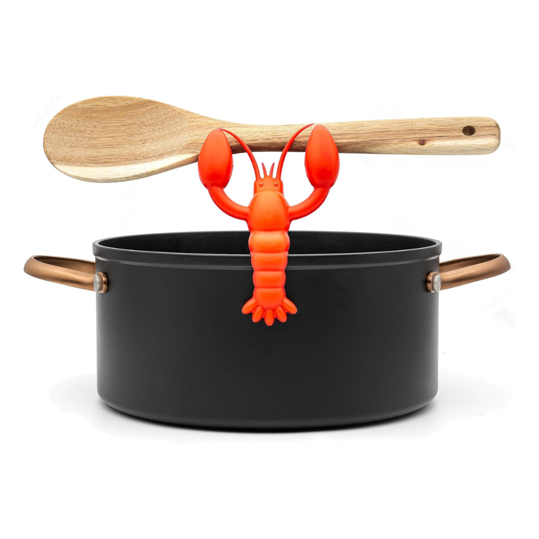 Lobster Spoon Holder/Pot Lid Rest