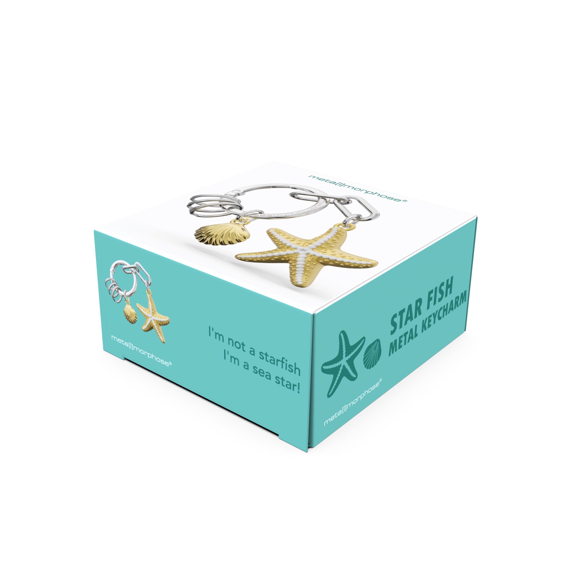 Starfish Premium Metal Keyring