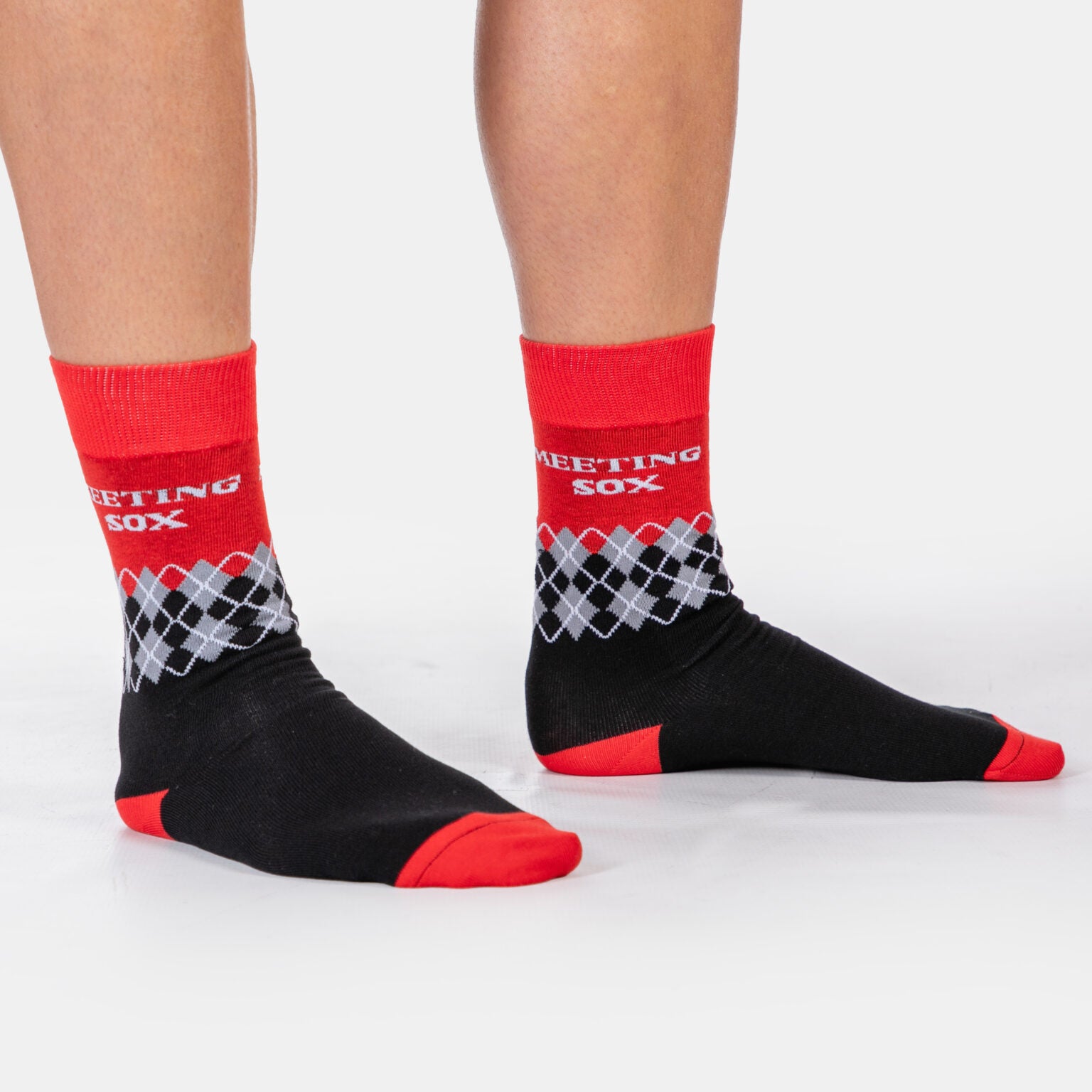 "Meeting" Socks