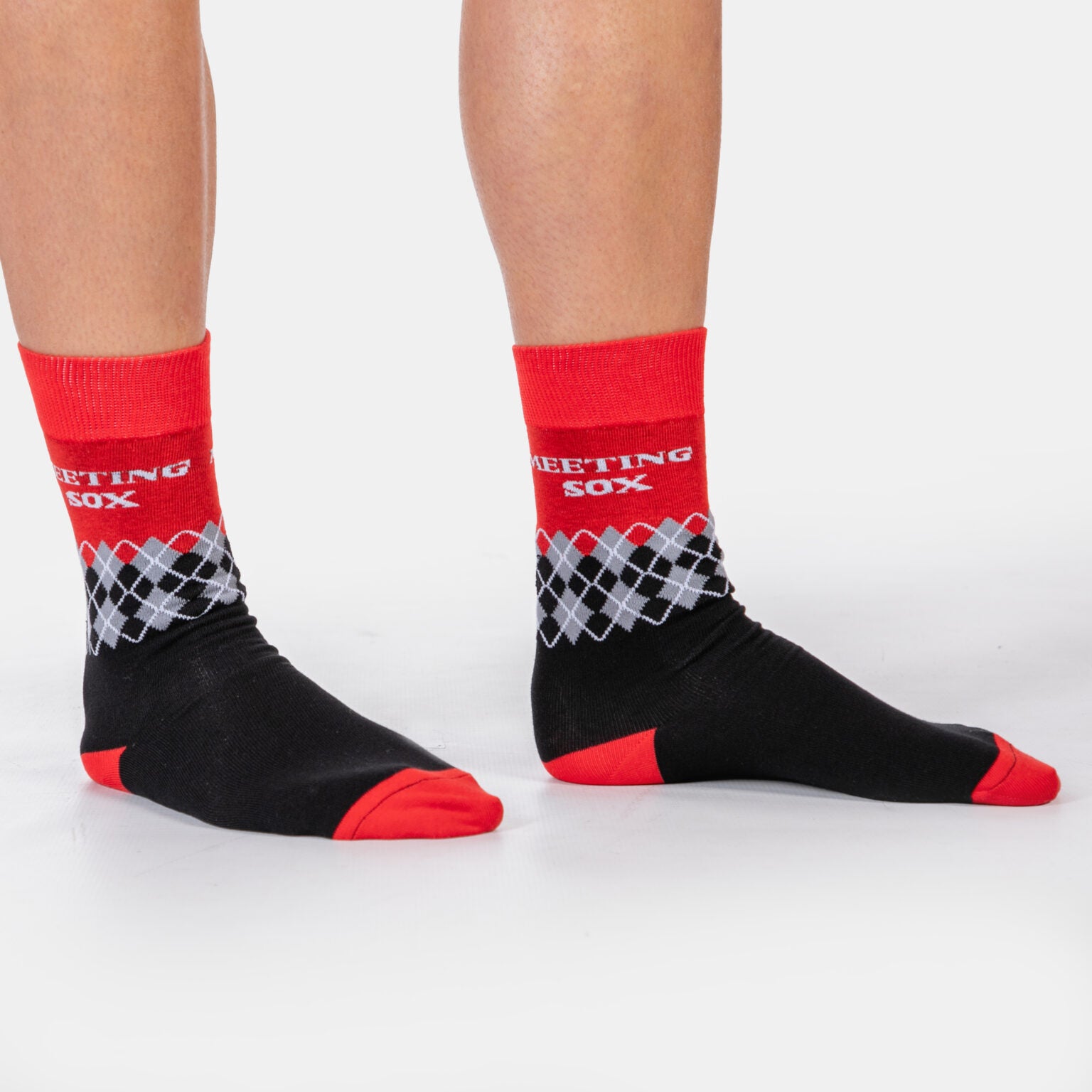 "Meeting" Socks