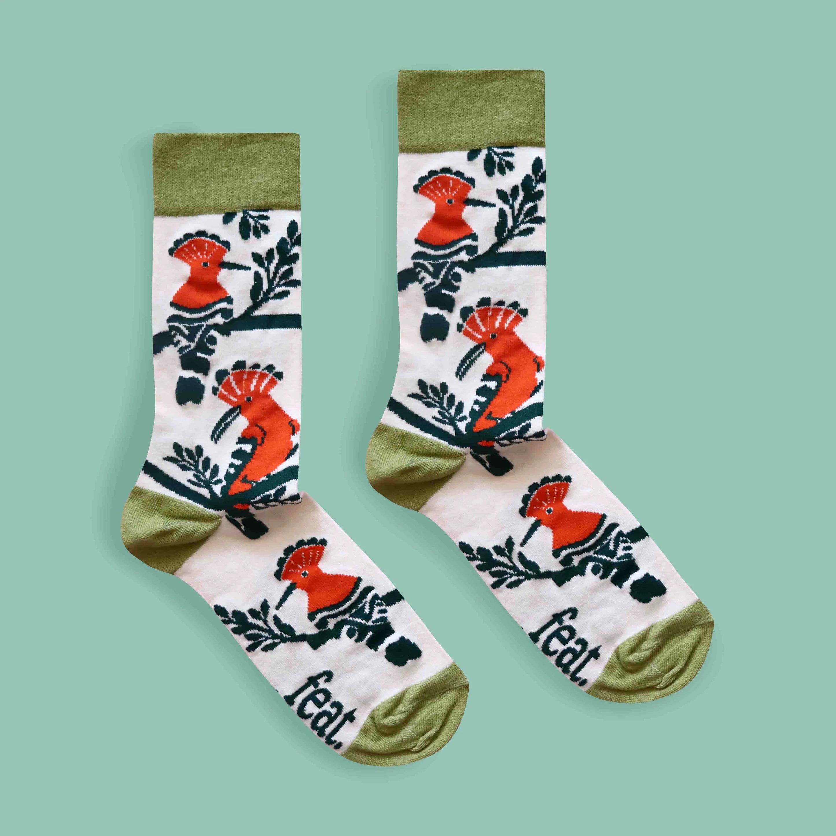 Hoopoe Socks (His & Hers sizes)