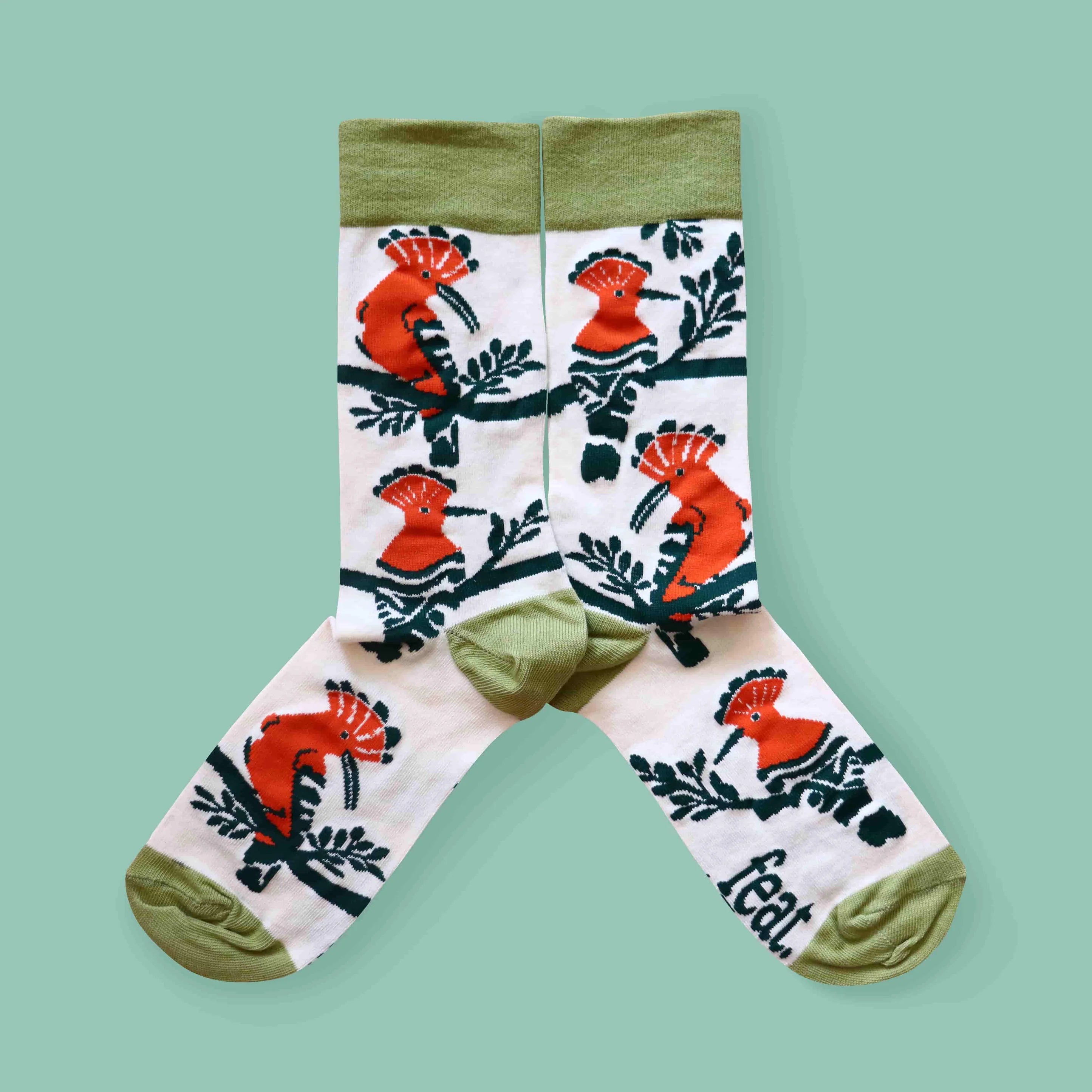 Hoopoe Socks (His & Hers sizes)