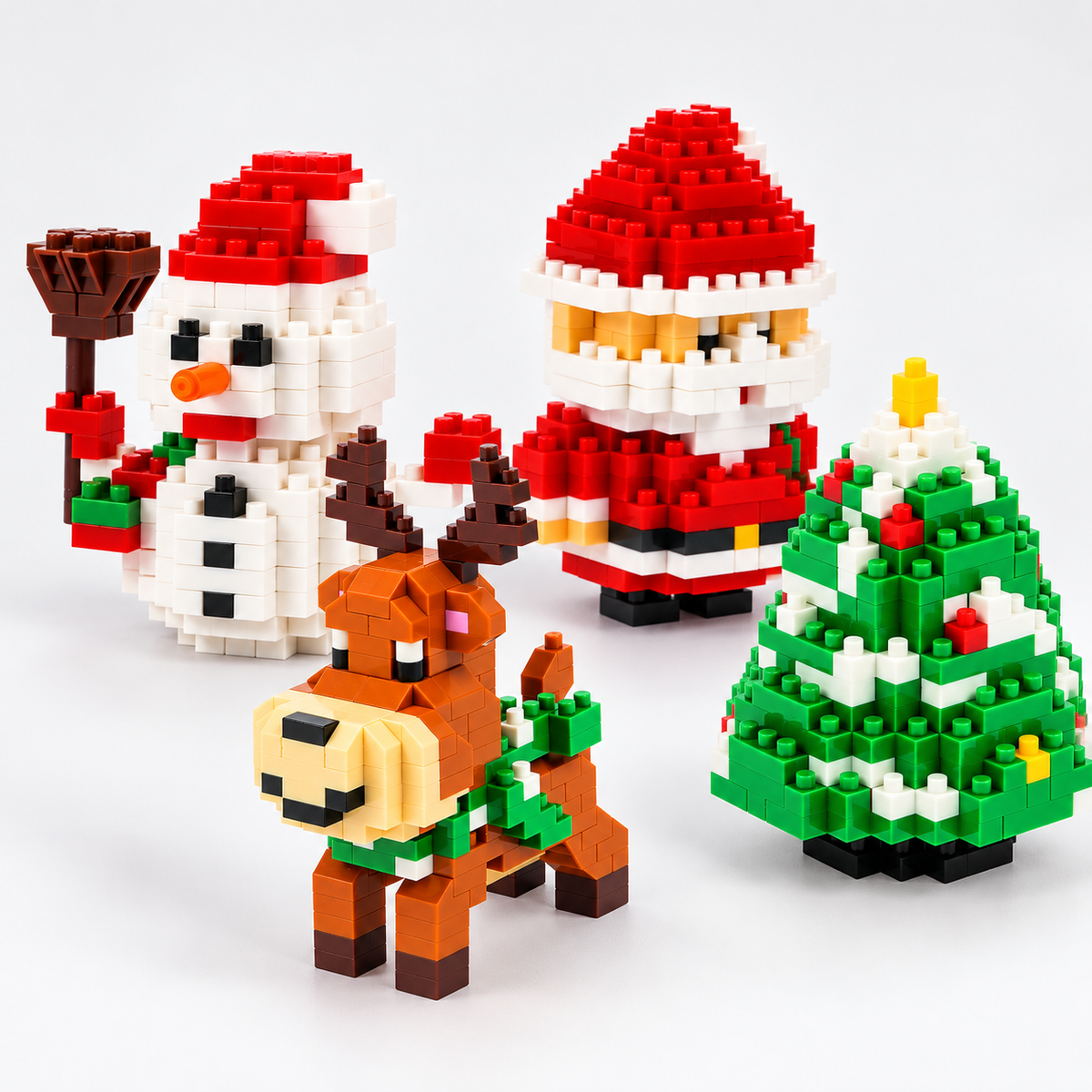 Festive Puzzle Brick Games (assorted)
