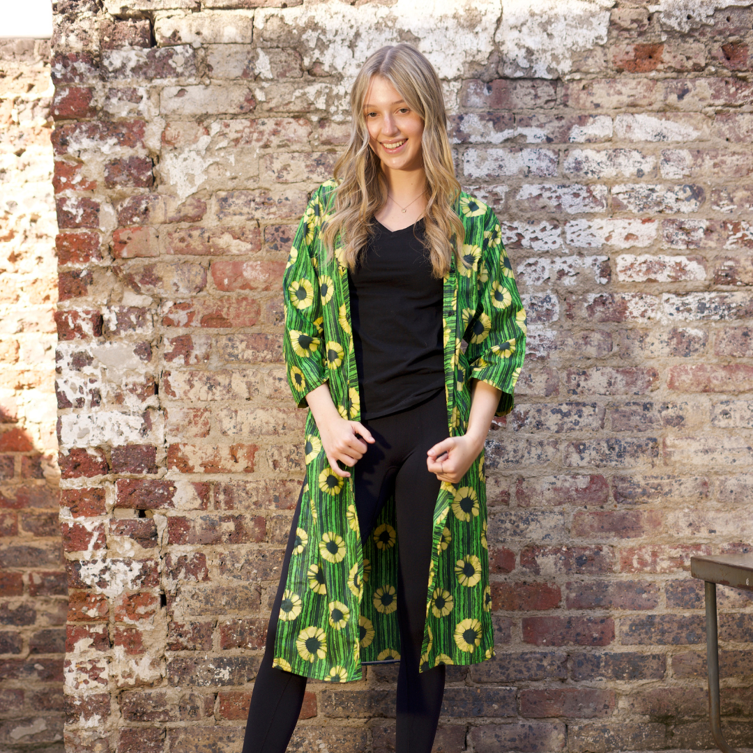 African Wax Print Multi-Wear Kimonos (new styles added!)