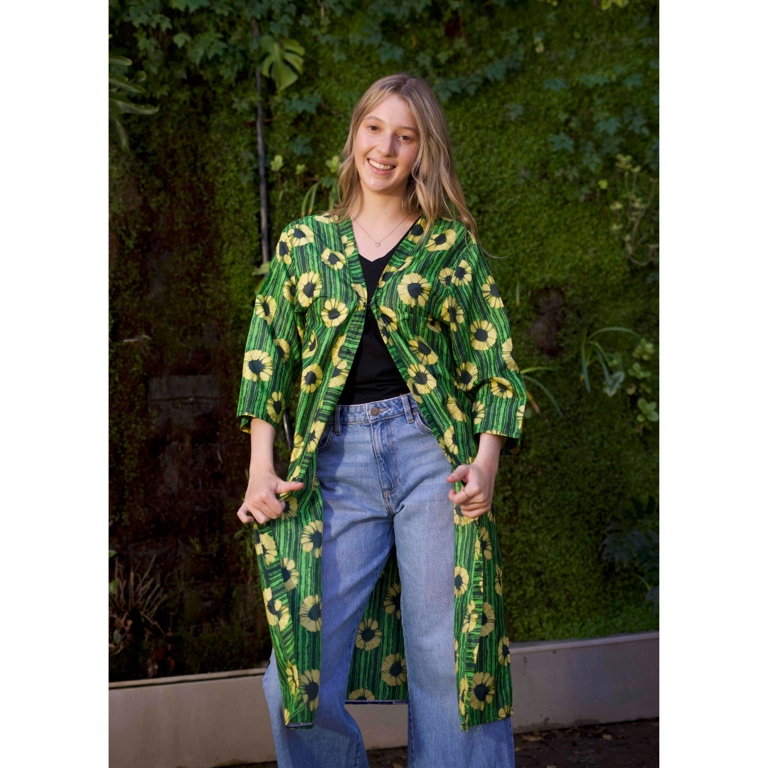 African Wax Print Multi-Wear Kimonos (new styles added!)