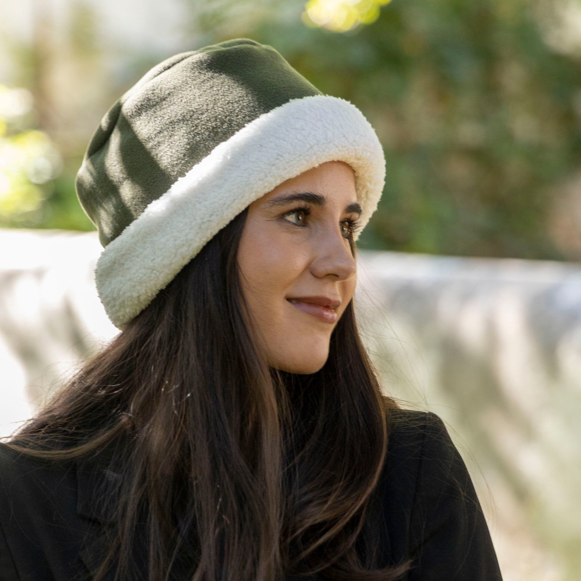 Fleece-Lined Cuffed Beanies (assorted colours)