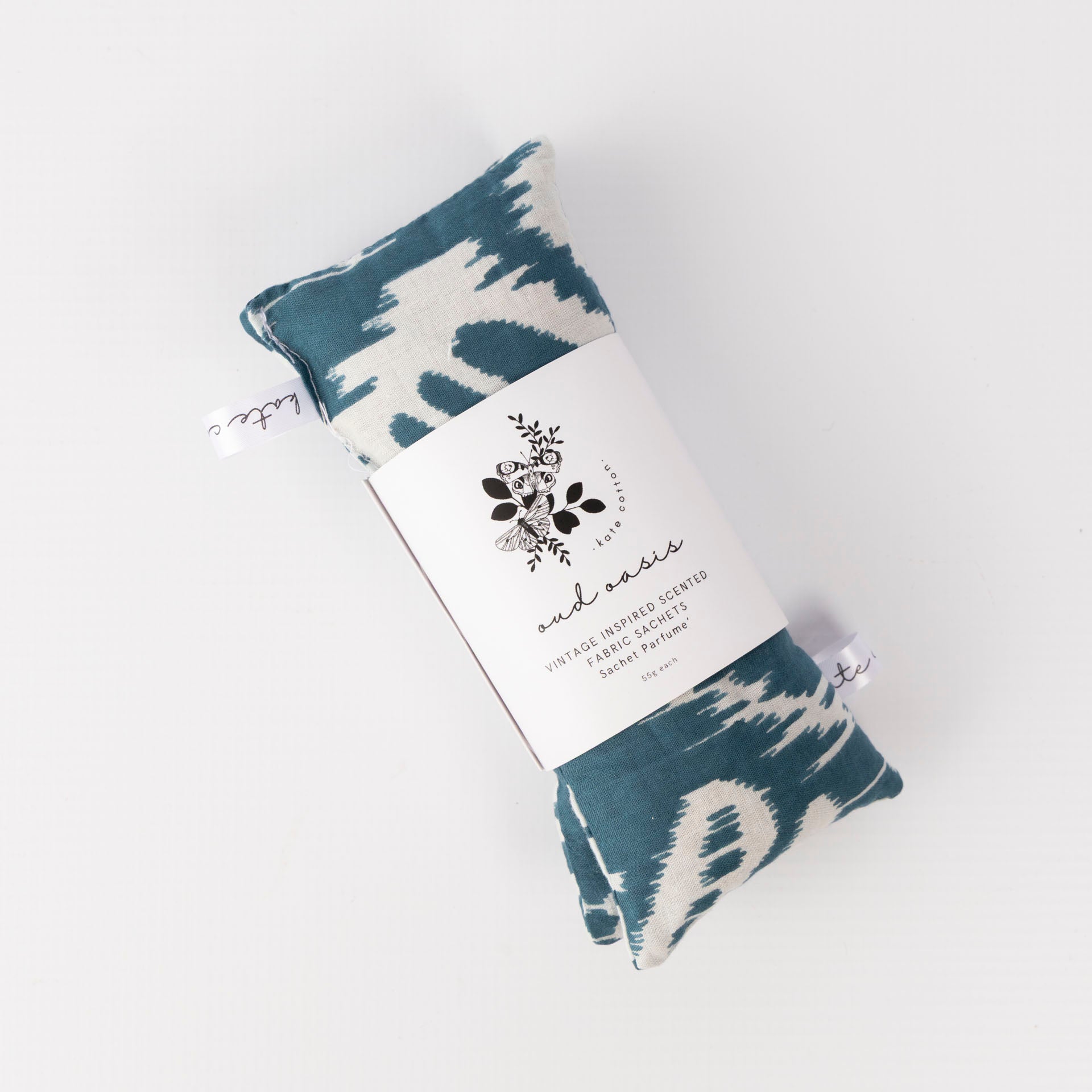 Vintage Inspired Scented Fabric Sachets (2 pack – assorted fragrances)