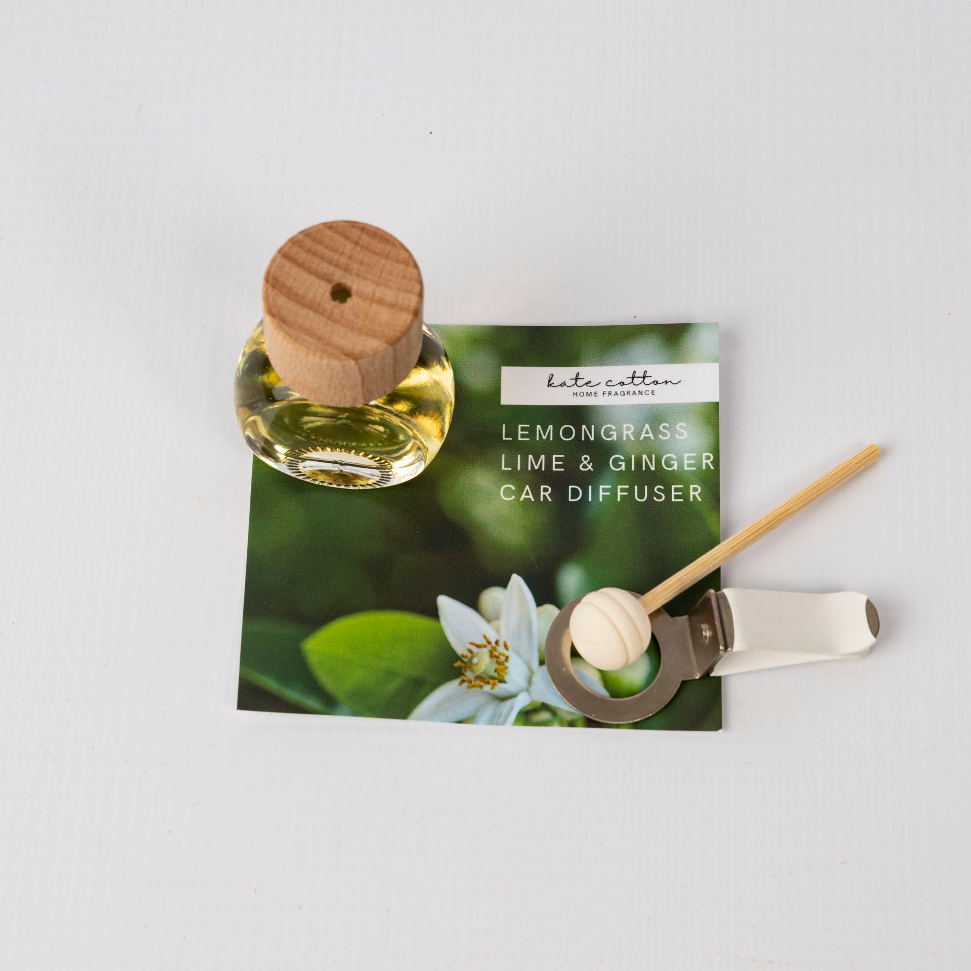 Wooden Car Fragrance Diffuser (assorted fragrances)