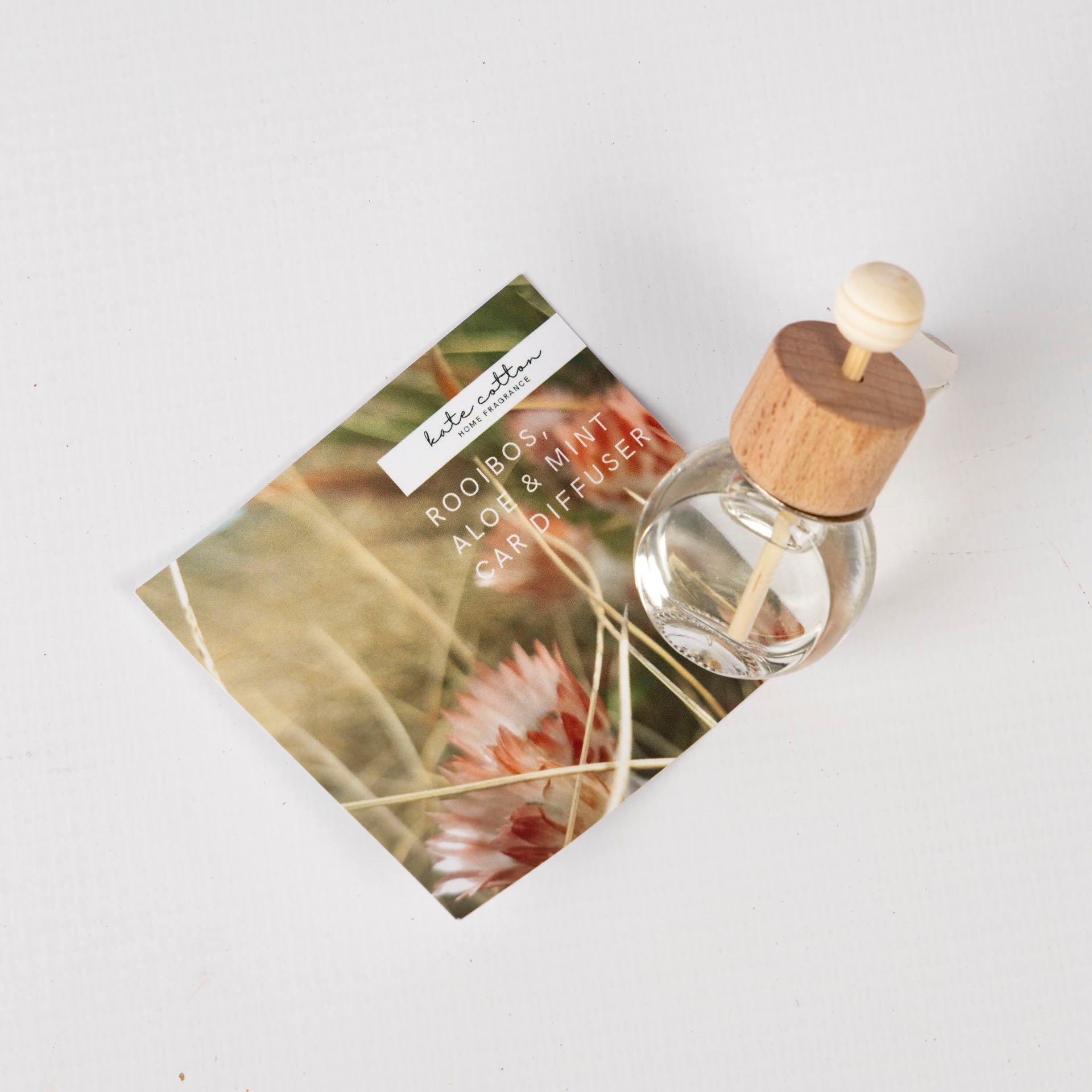 Wooden Car Fragrance Diffuser (assorted fragrances)
