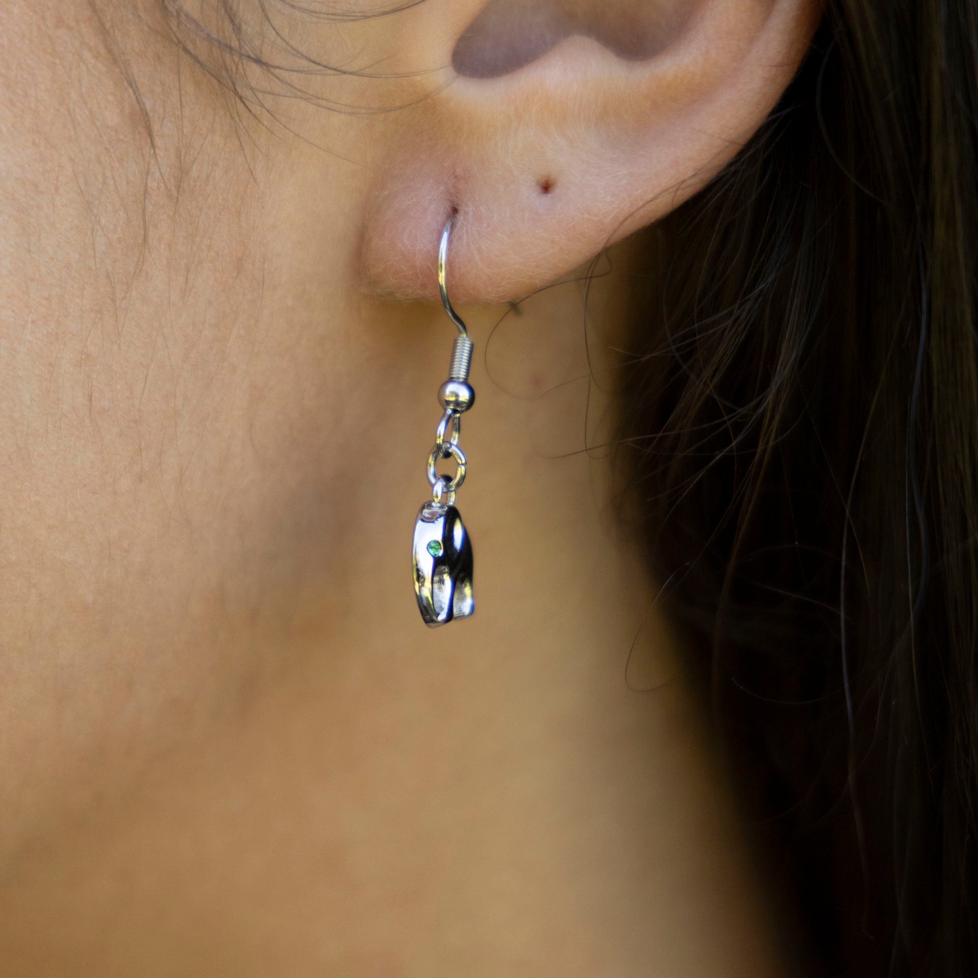 The Ele Africa Collection: Elephant Drop Earrings (stainless steel)