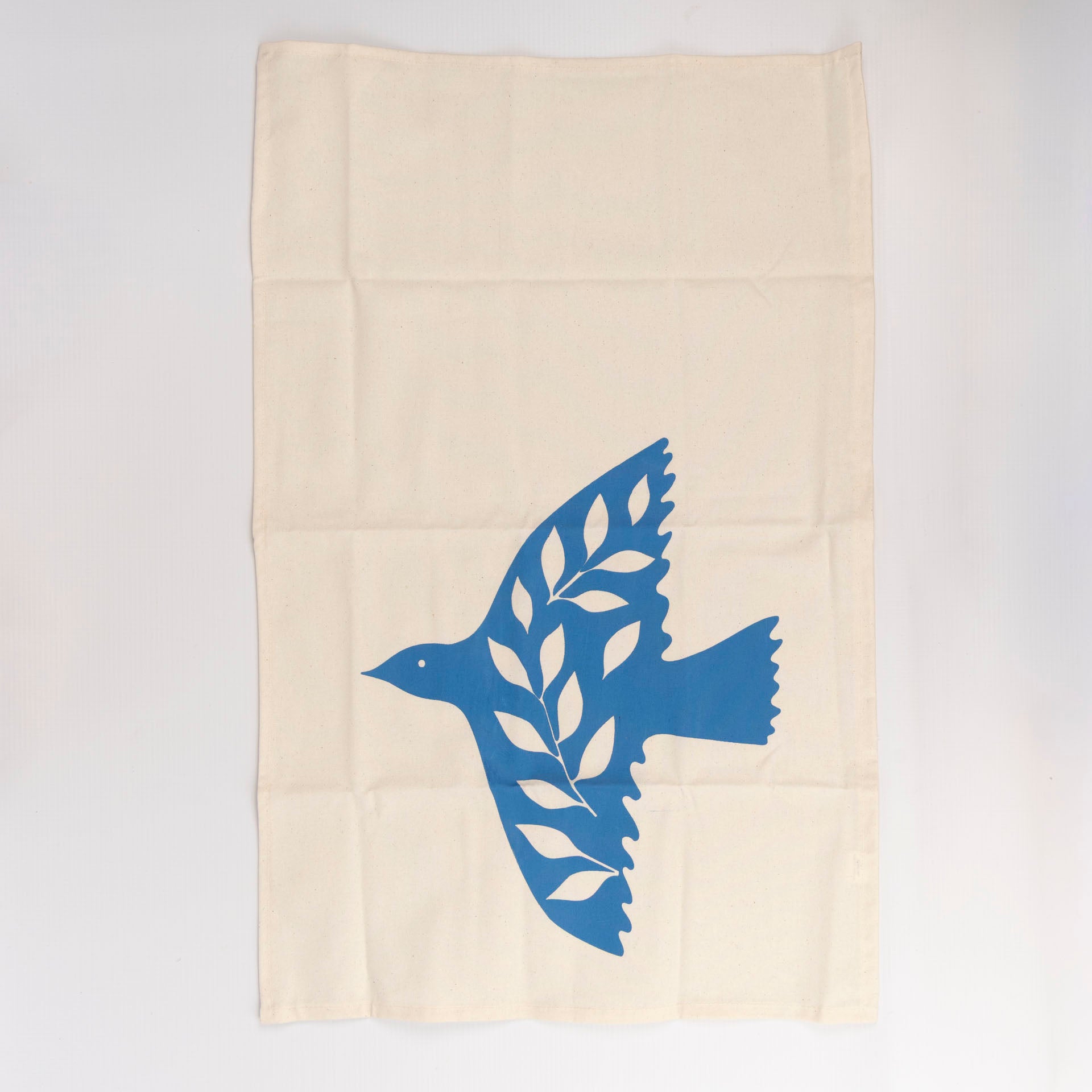 Bird Printed Cotton Tea Towel (assorted)