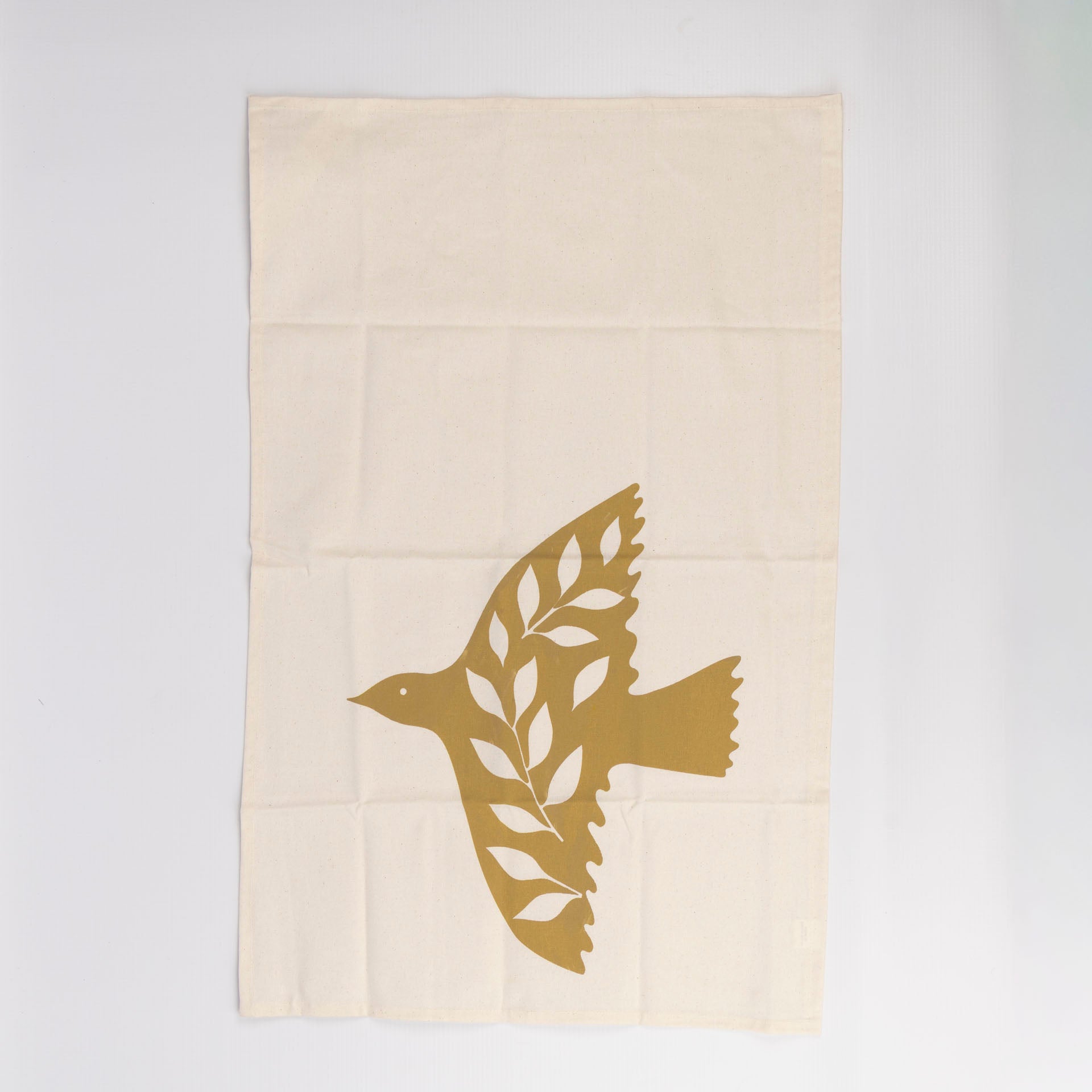 Bird Printed Cotton Tea Towel (assorted)