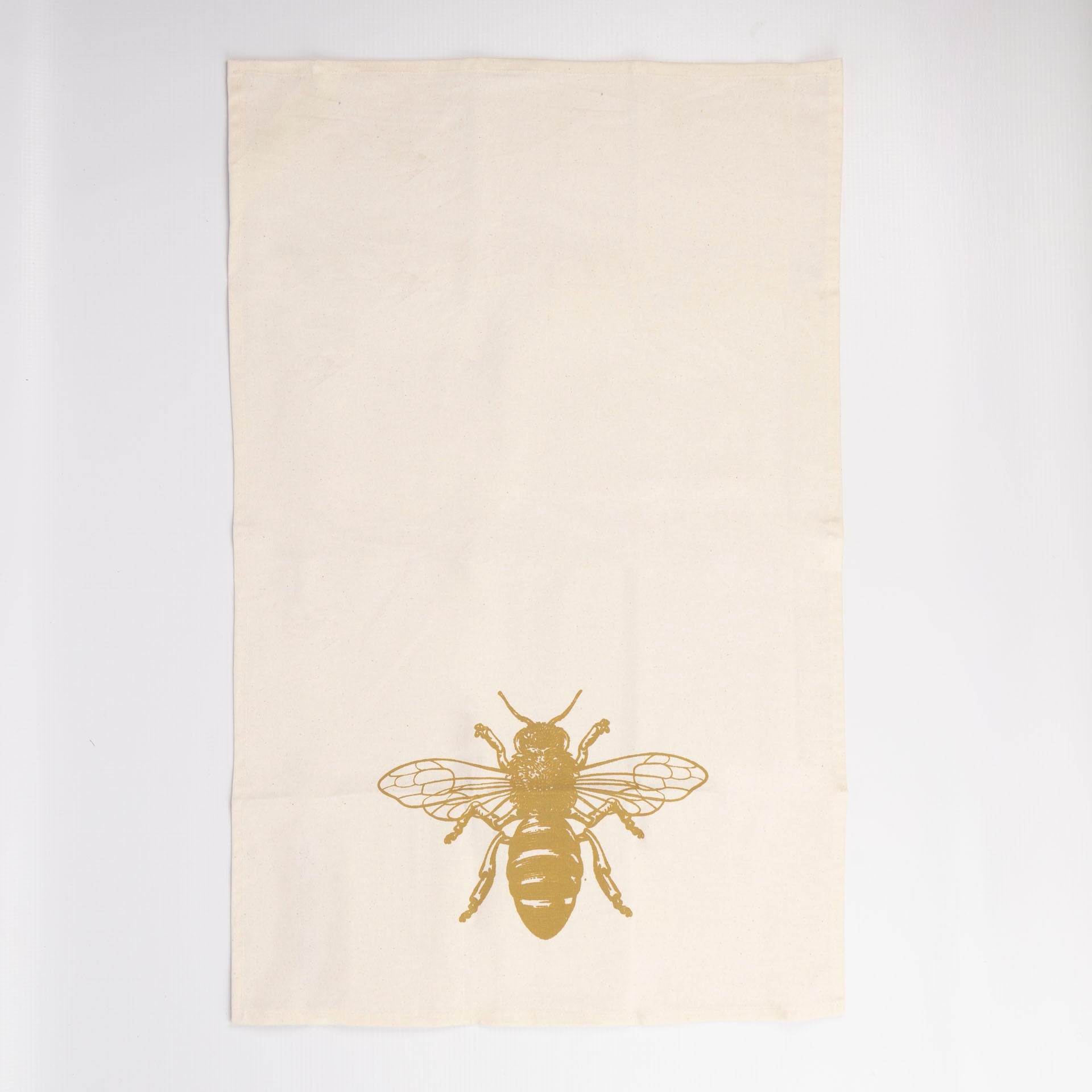 Bee Printed Cotton Tea Towel (assorted)