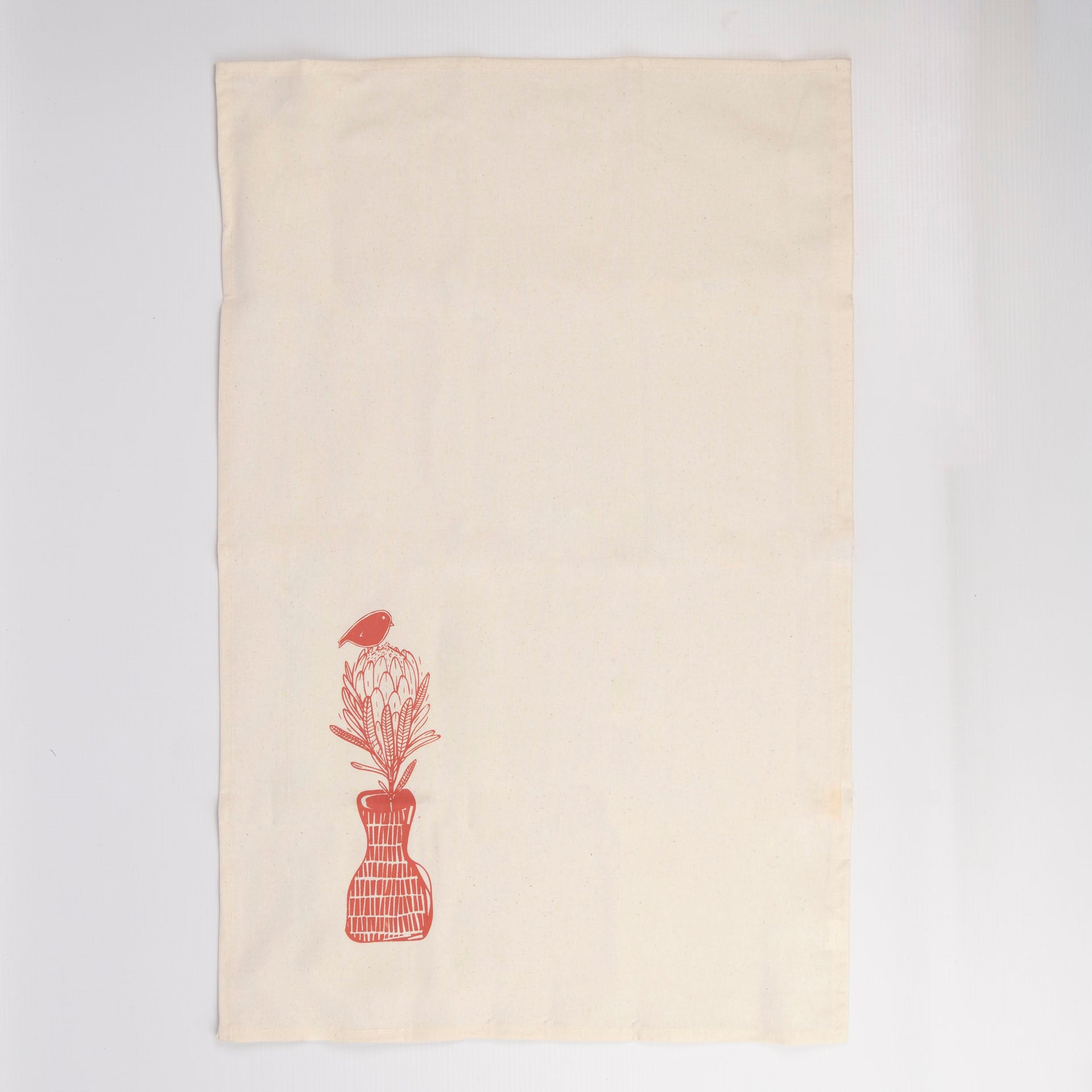 Protea Vase Printed Cotton Tea Towel (assorted)