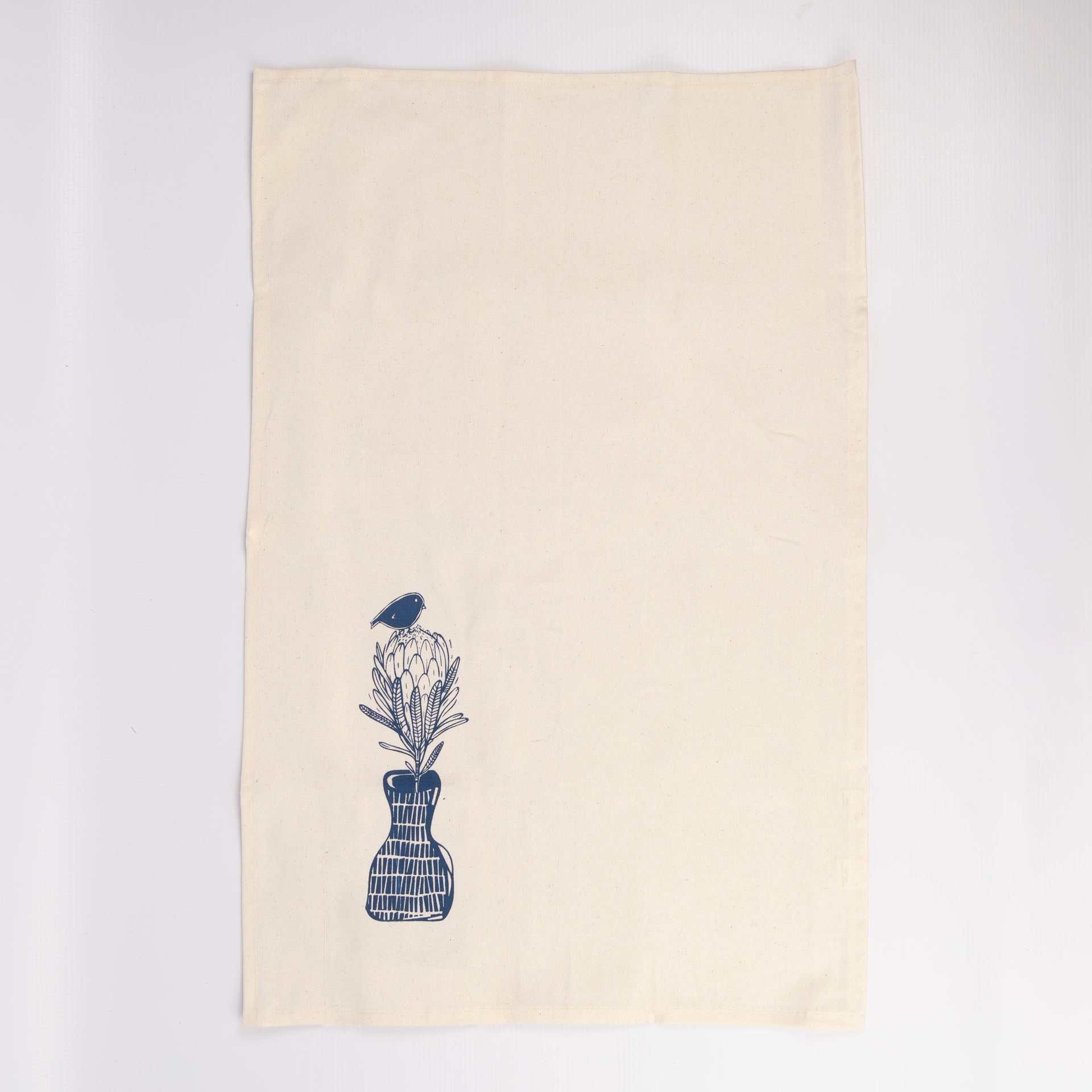 Protea Vase Printed Cotton Tea Towel (assorted)