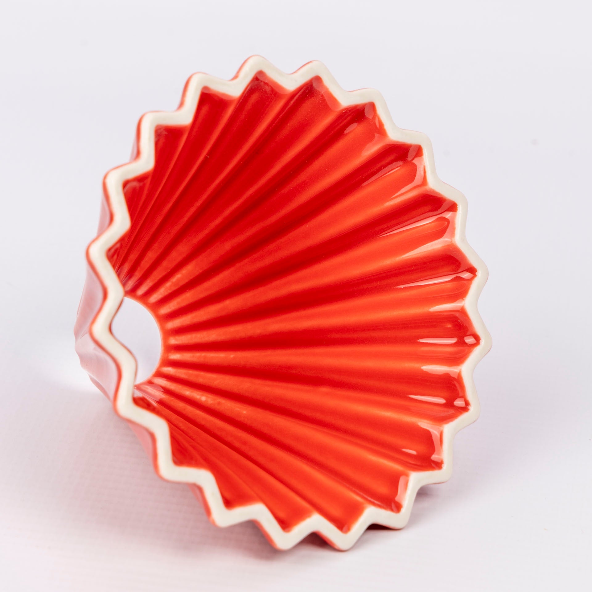 Pour-Over Ceramic Origami-Style Coffee Dripper (assorted colours)