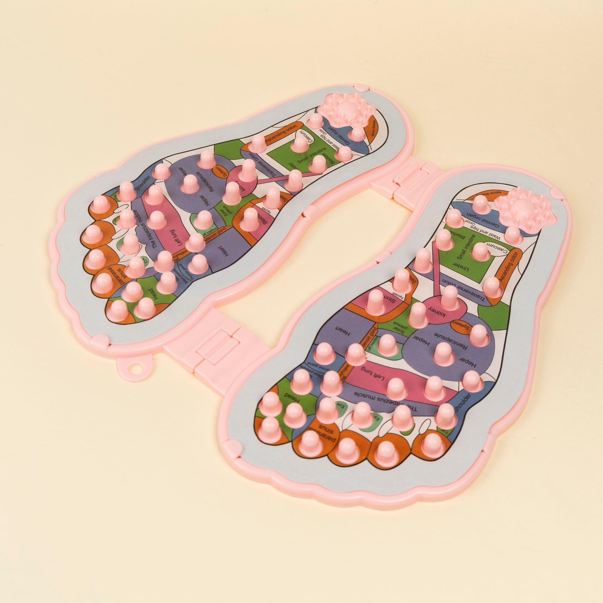Reflexology Foot Massager Mat (pink or blue)