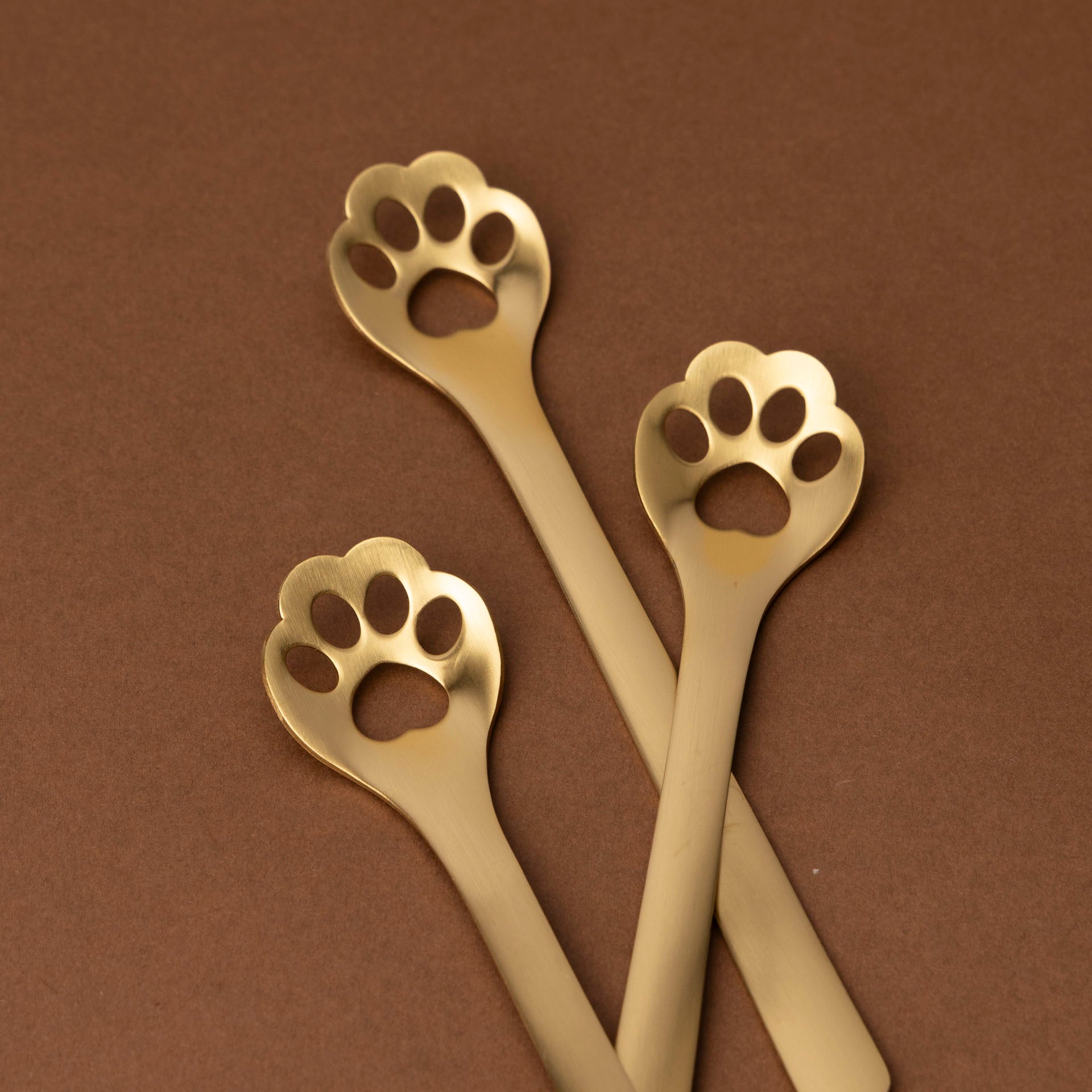 Cat Paw Teaspoons (set of 3)
