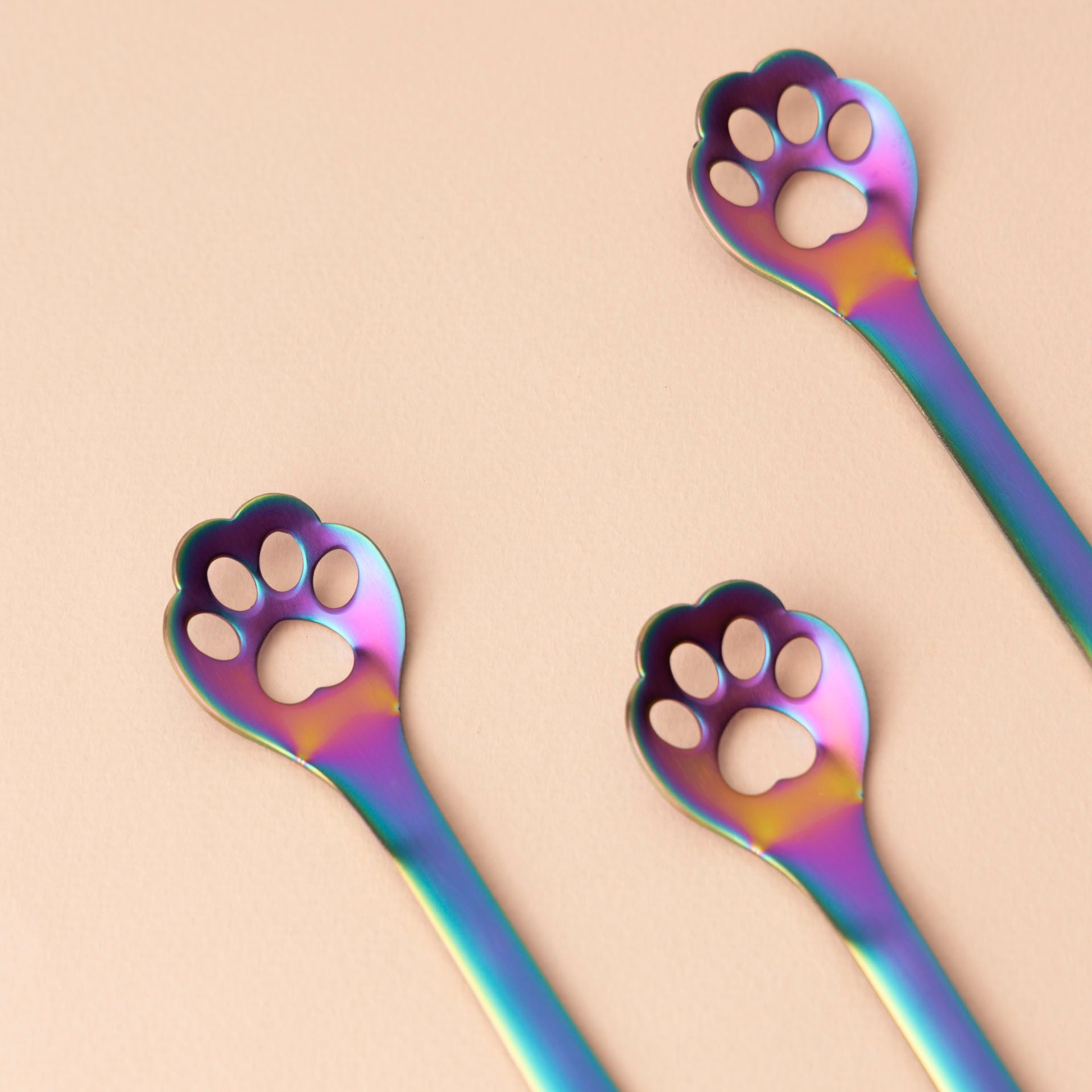 Cat Paw Teaspoons (set of 3)