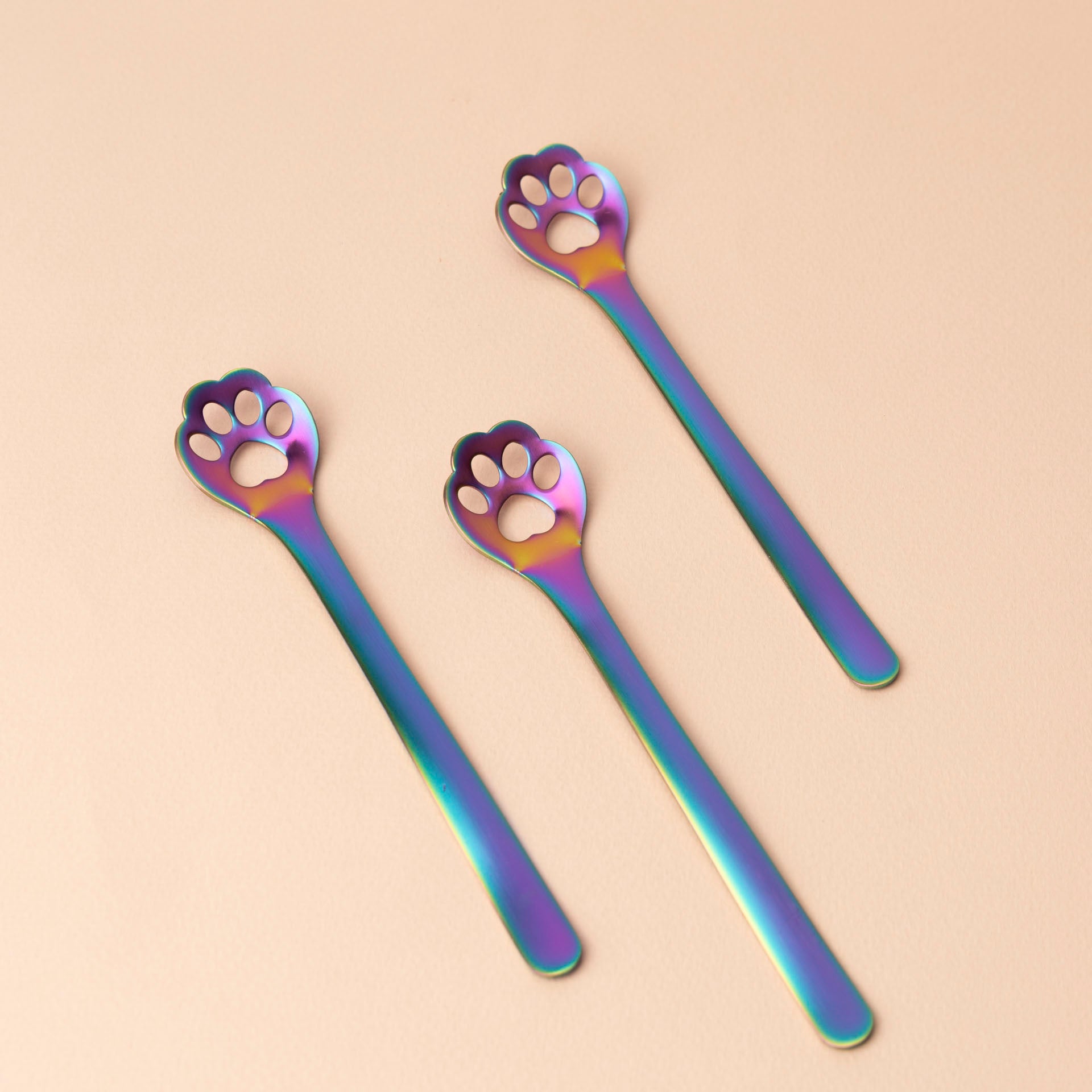 Cat Paw Teaspoons (set of 3)