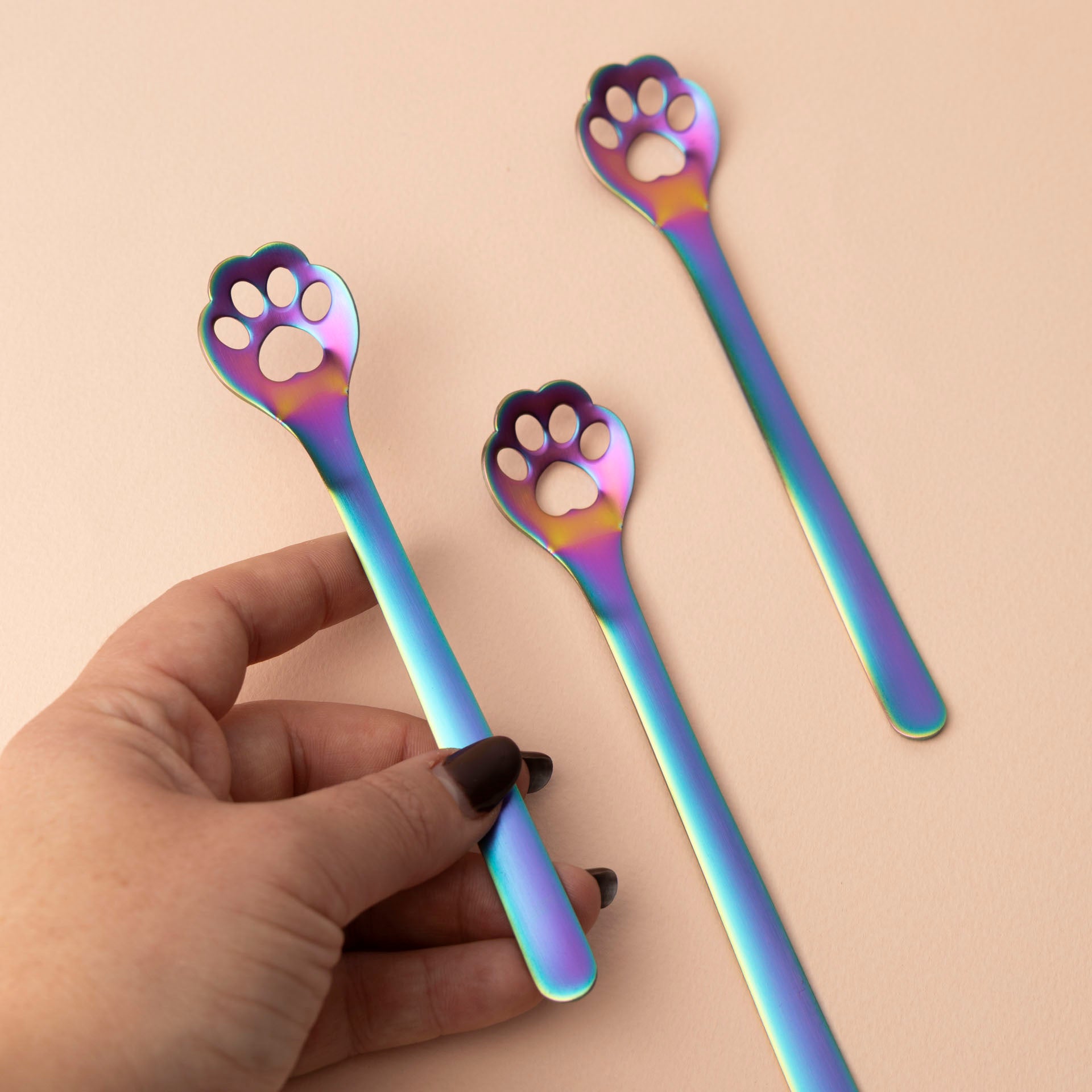 Cat Paw Teaspoons (set of 3)