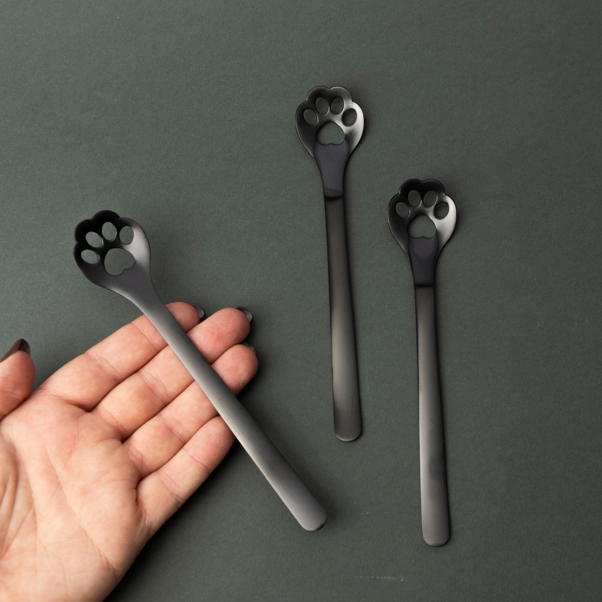 Cat Paw Teaspoons (set of 3)
