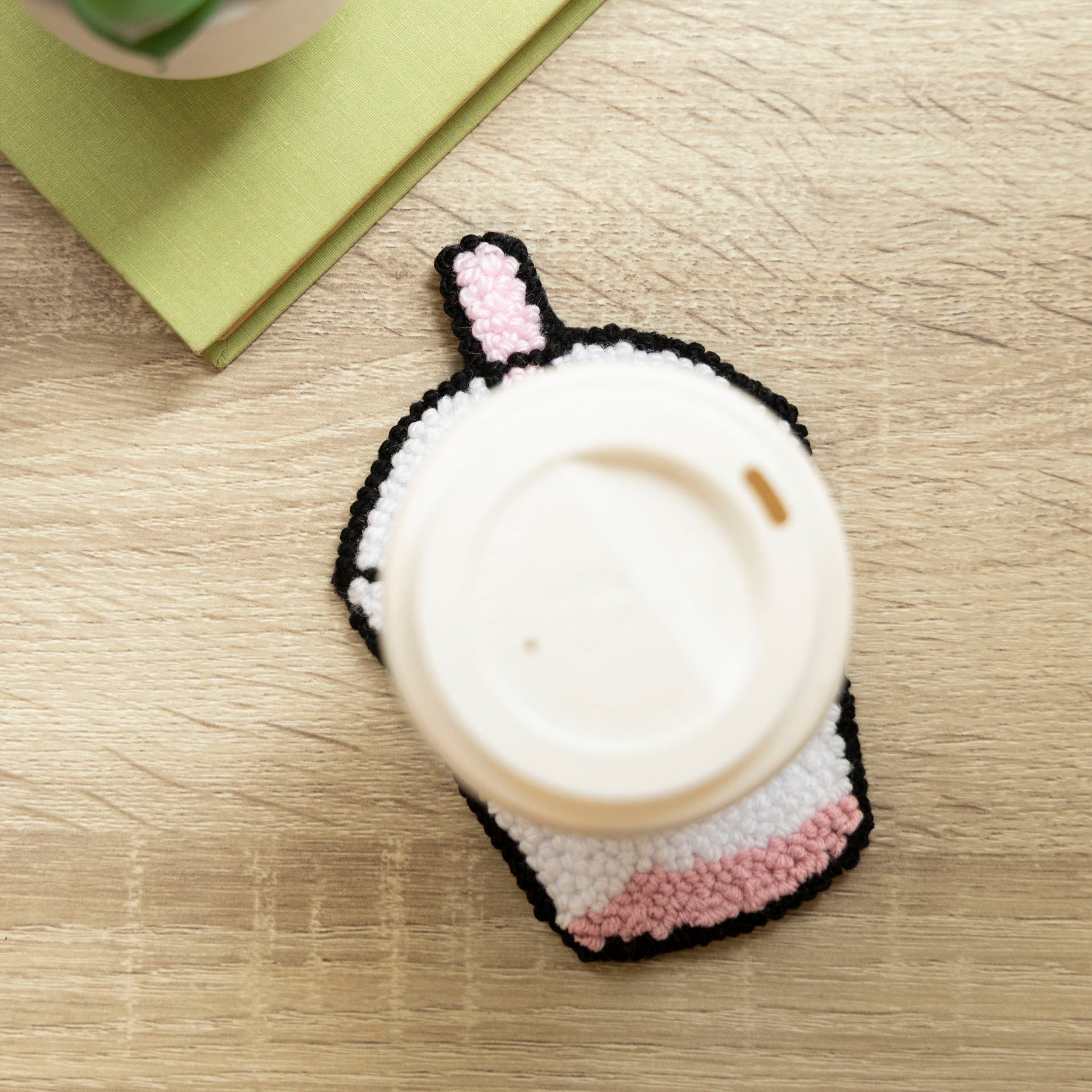 Fave Beverage-to-Go Mug Rugs (Boba, Iced Matcha and Coffee Designs)