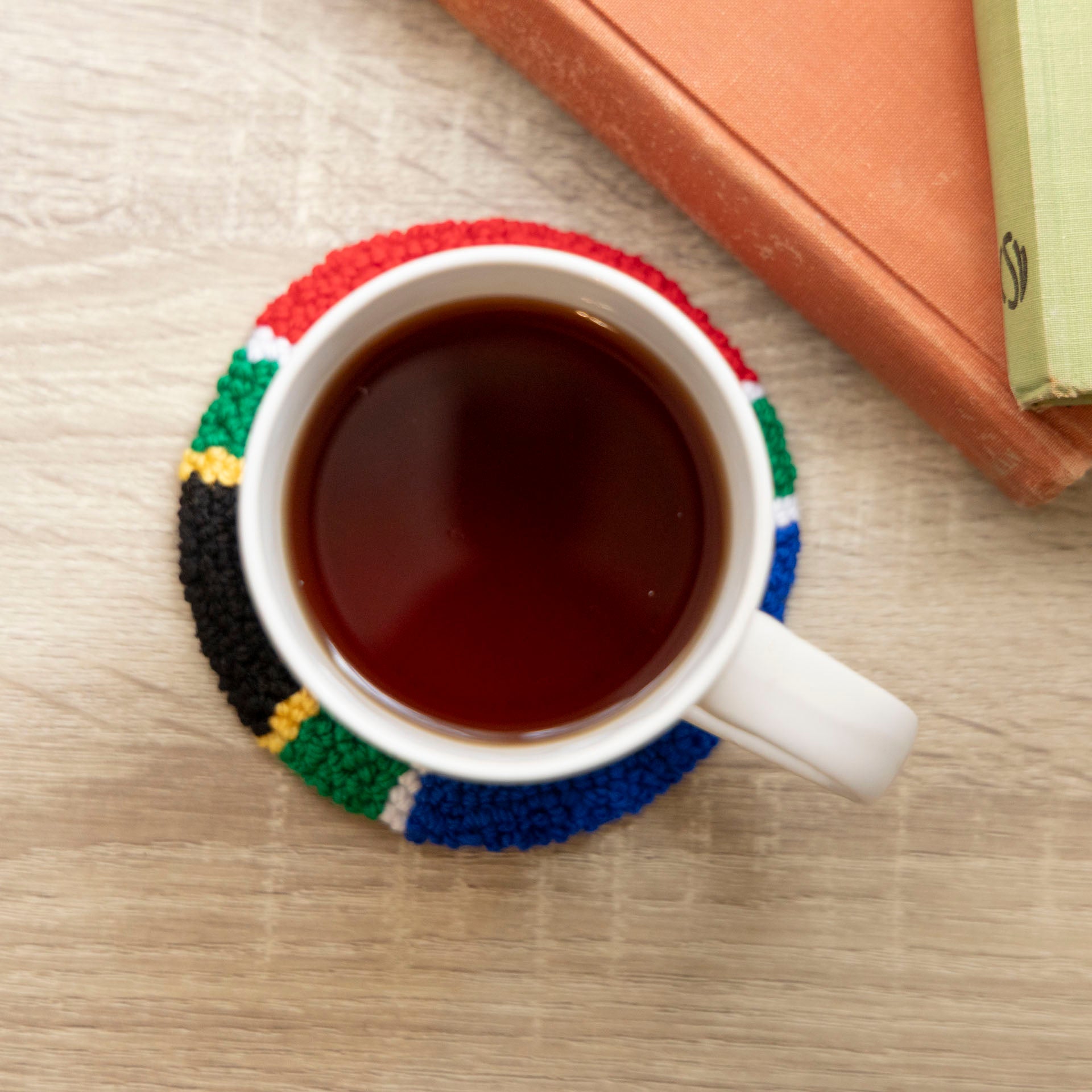 South African Flag Mug Rug