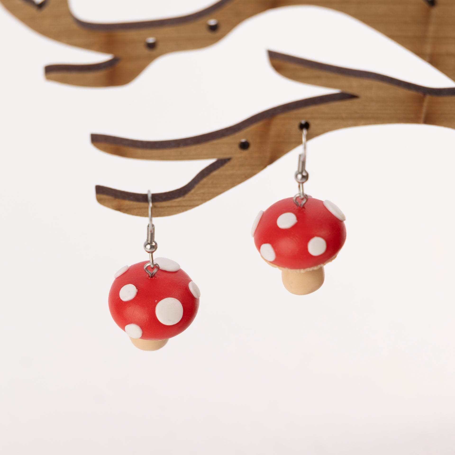 Mushroom Dangle Earrings
