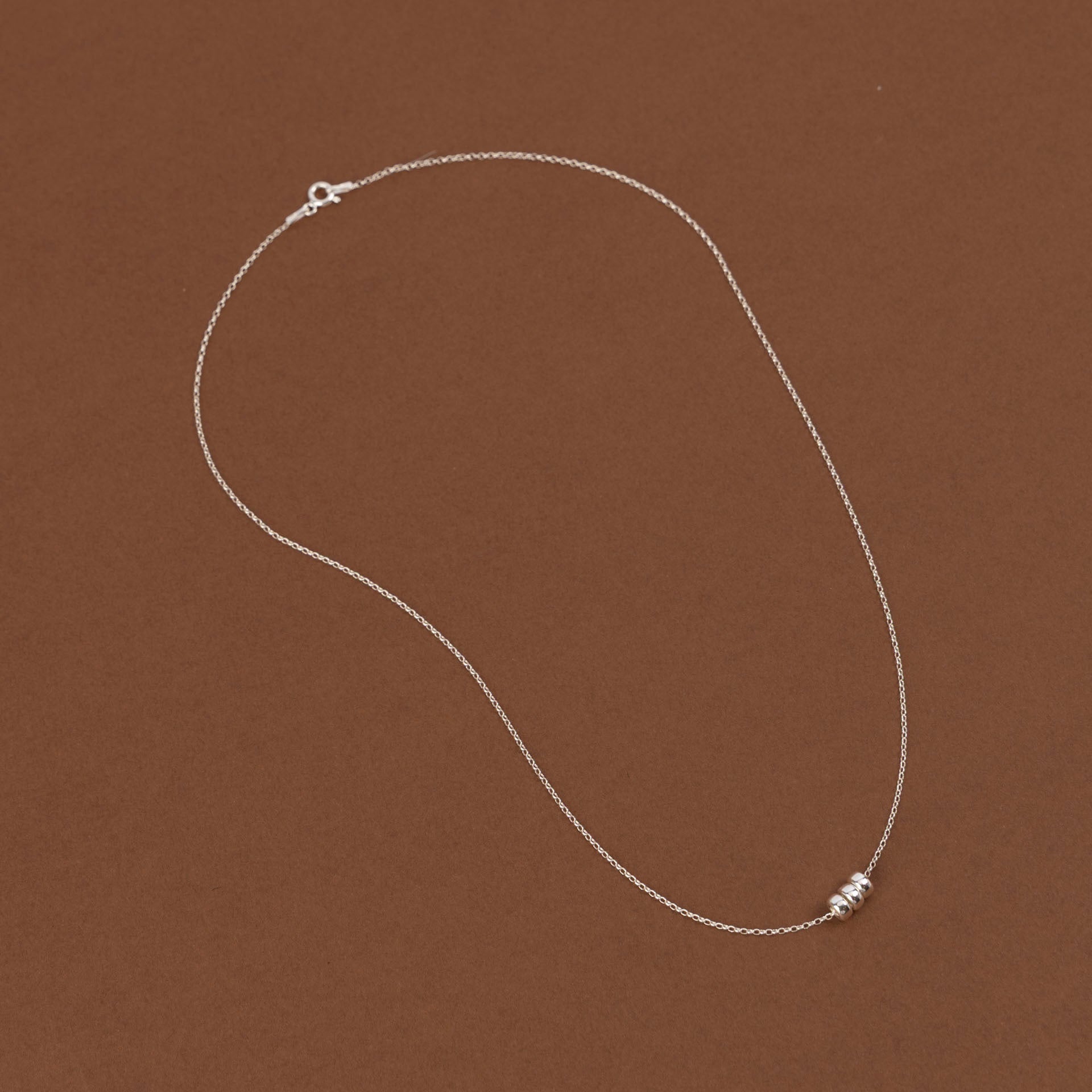 "Three Wishes" Necklace (sterling silver or gold-dipped)