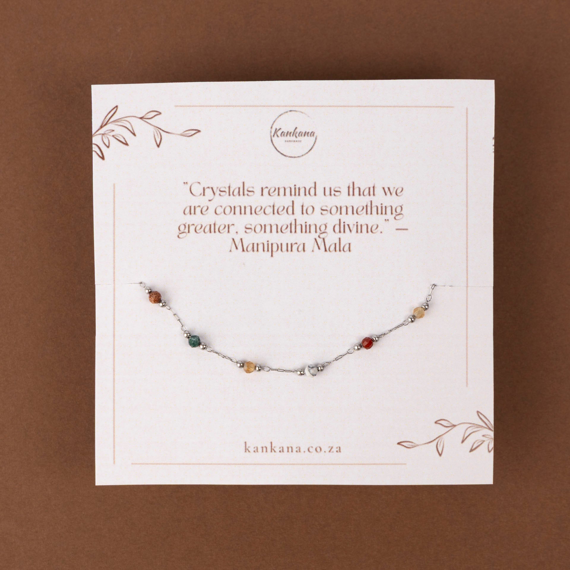 Dainty Crystal and Gemstone Bracelet
