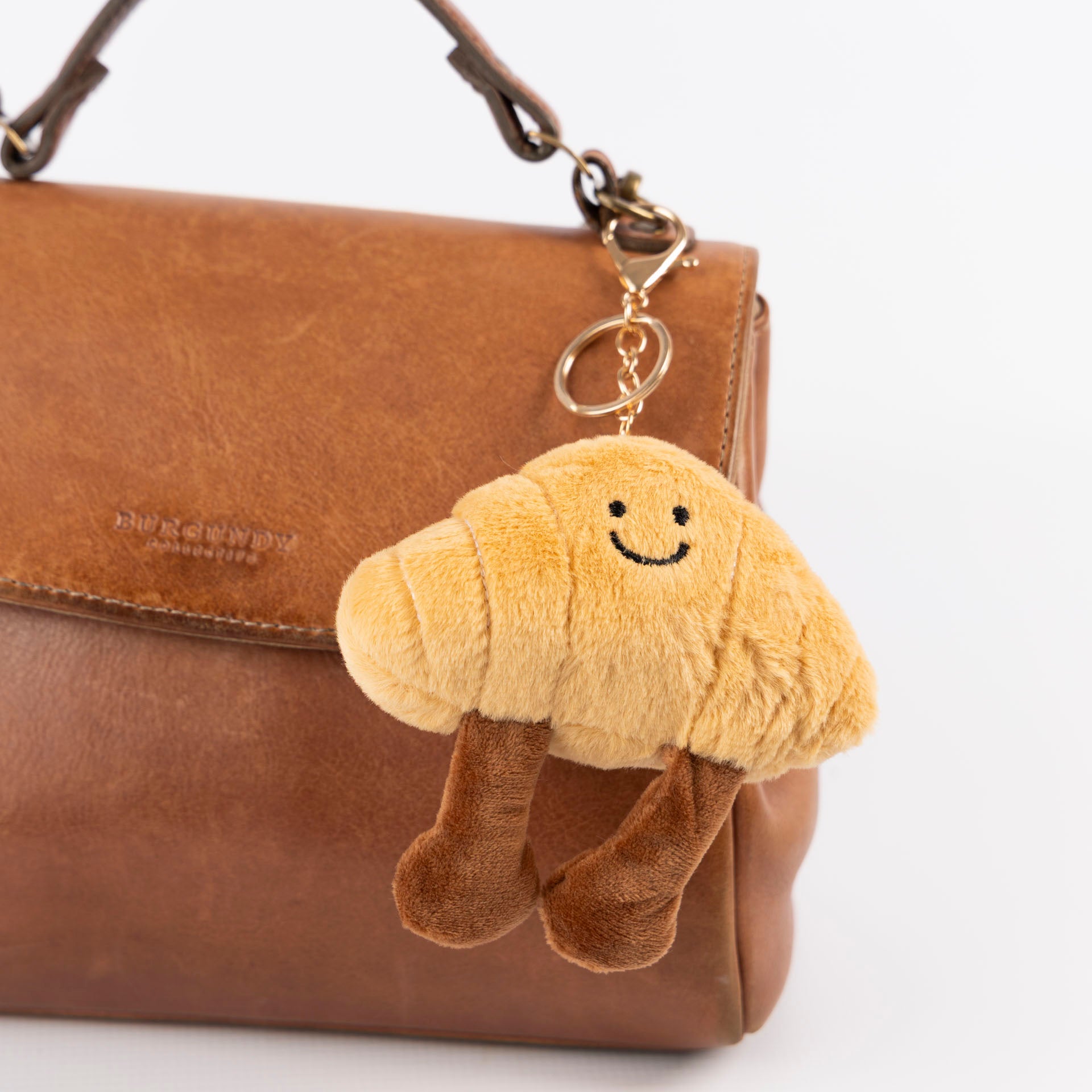 Croissant Plush Bag Charm