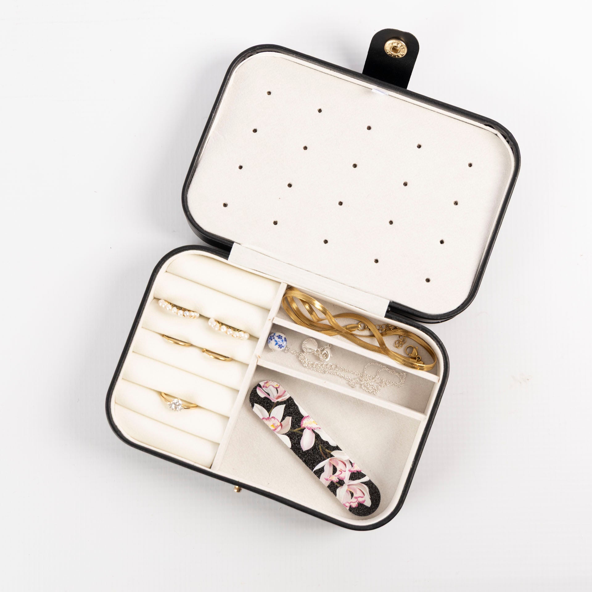 Orchid Oasis Jewellery Travel Case Gift Set