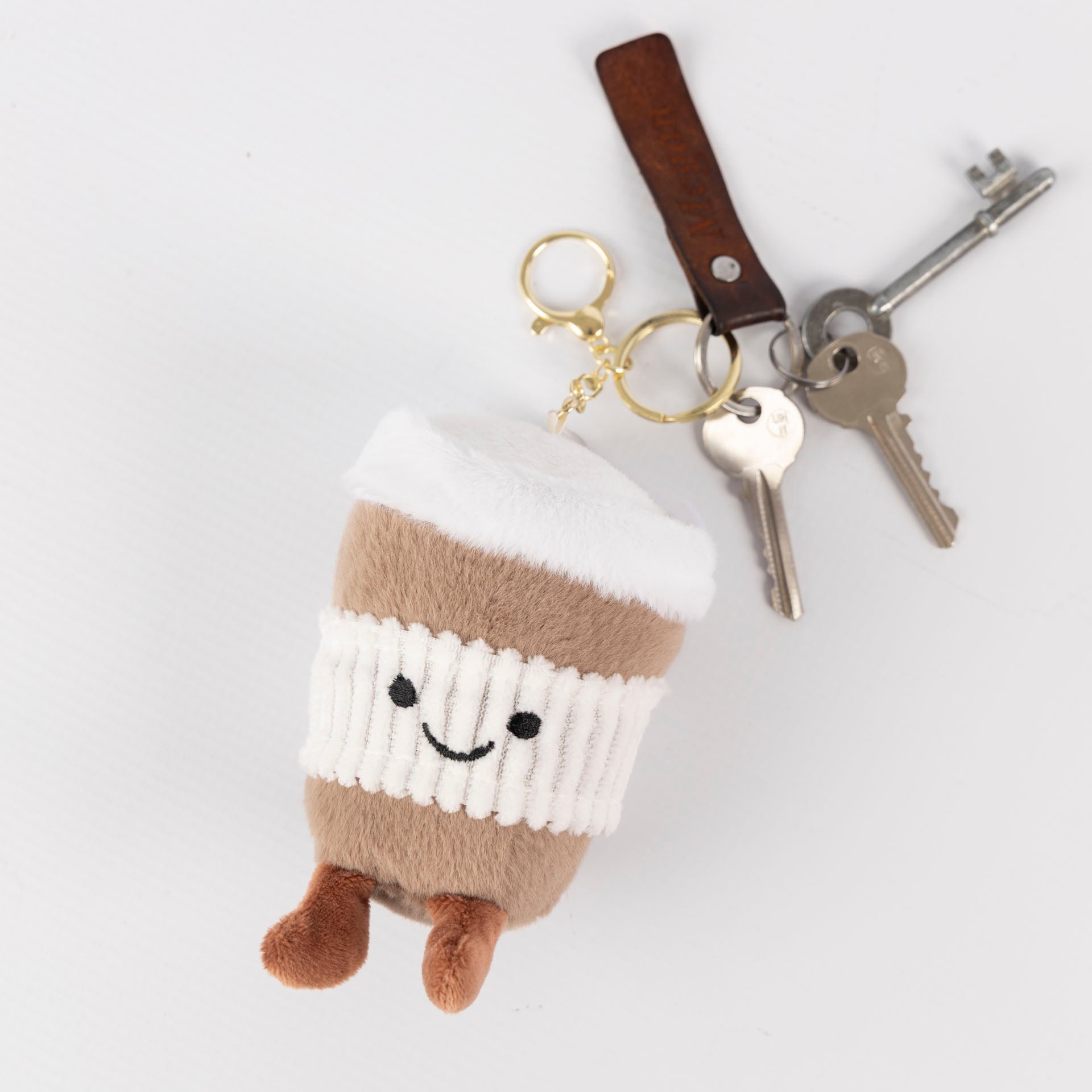Coffee-to-Go Plush Bag Charm
