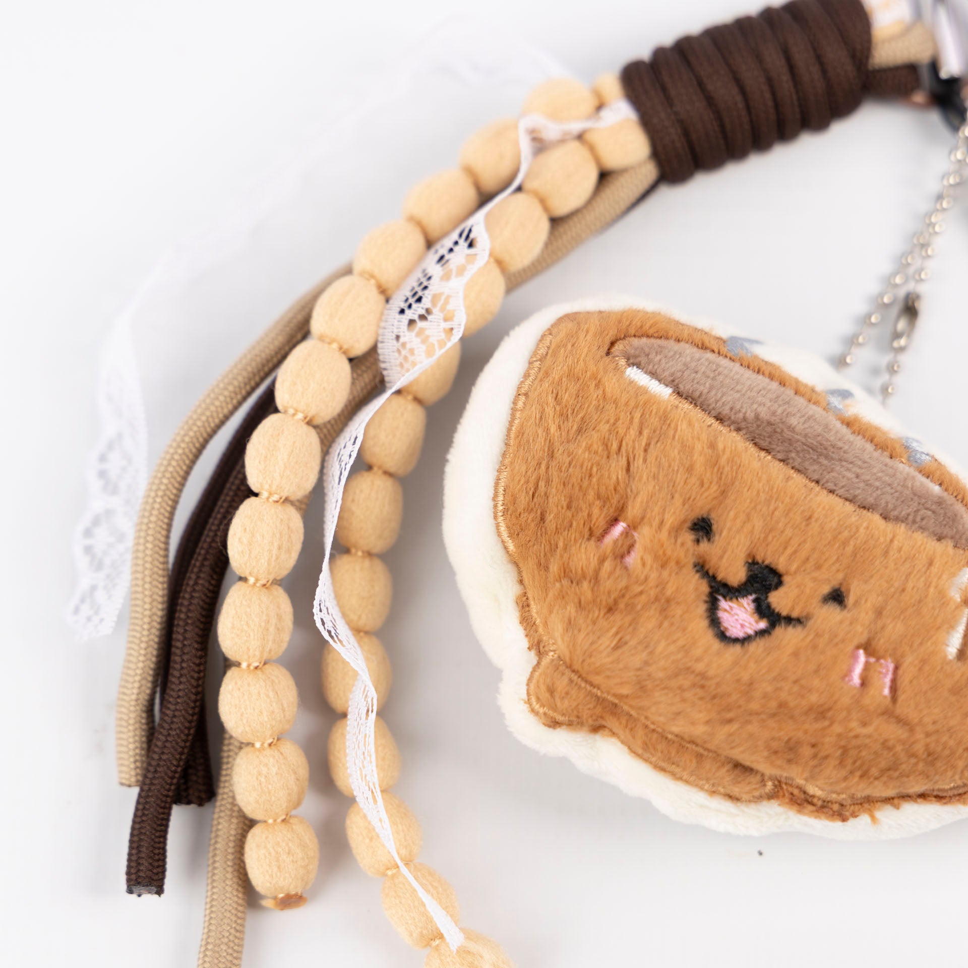 Coffee Mug & Chocolate Plush Bag Charm