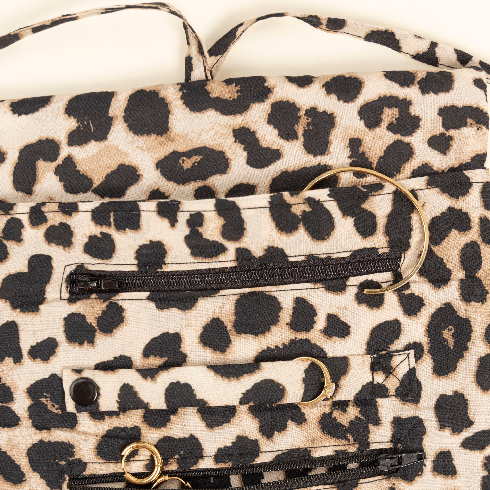 Leopard Print Jewellery Wrap