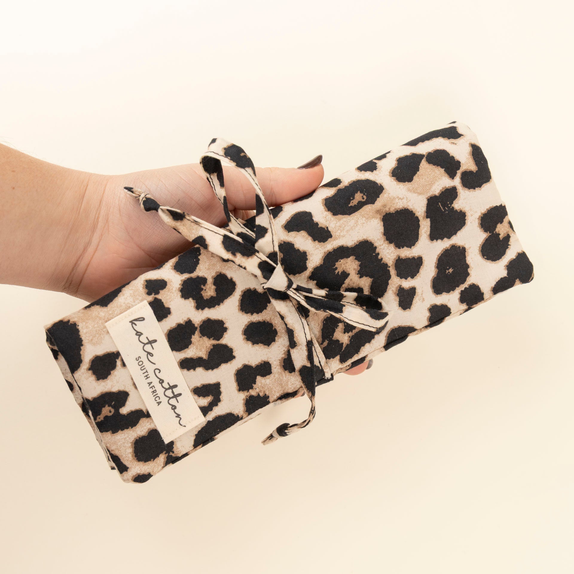 Leopard Print Jewellery Wrap