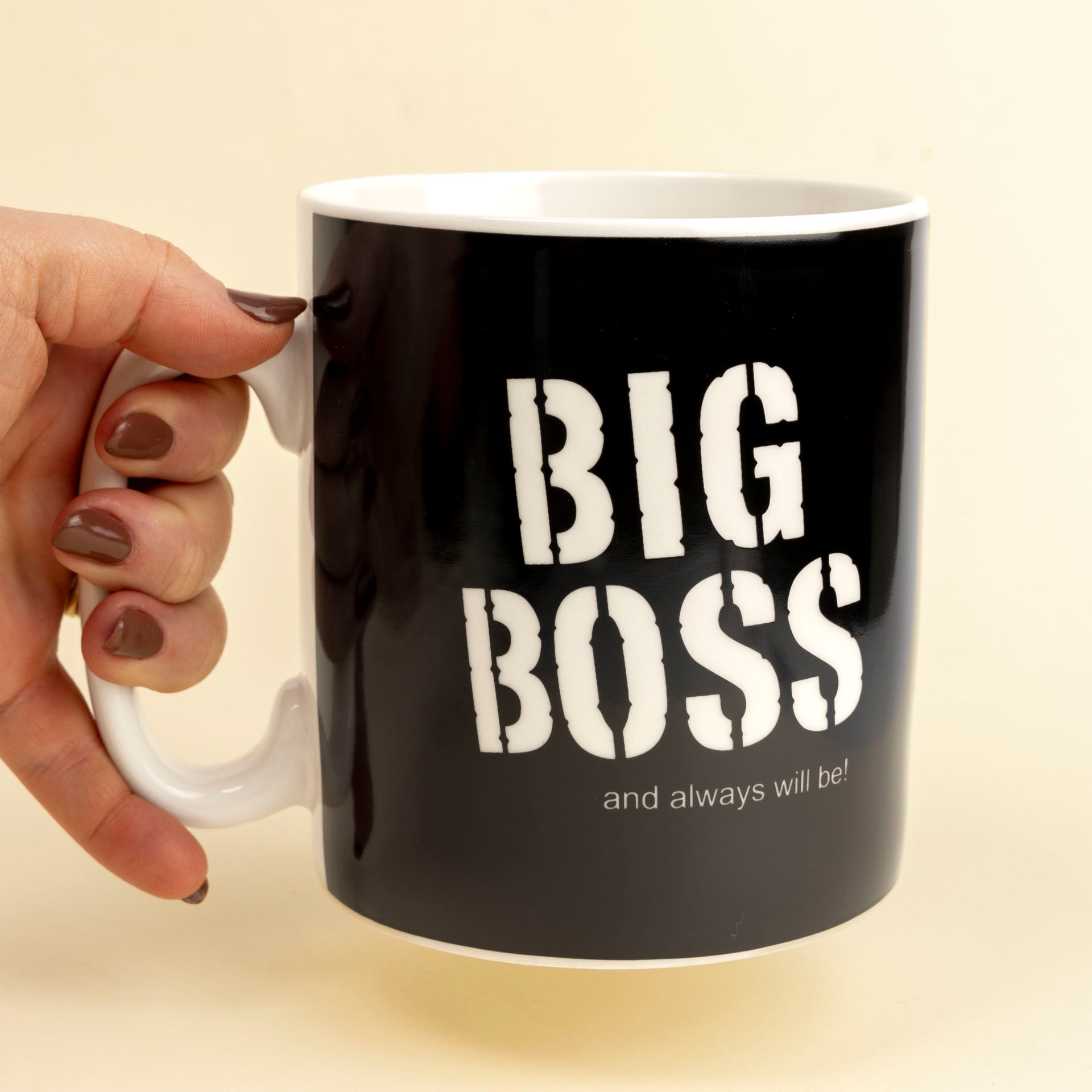 "Big Boss" Giant Ceramic Mug