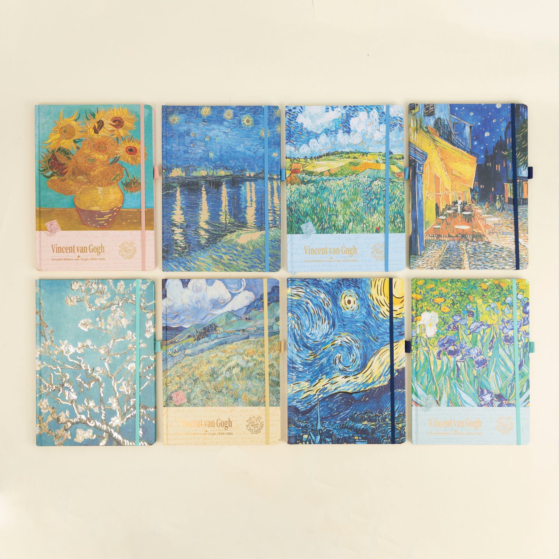 Vincent van Gogh Collection A4 Notebooks (assorted designs)