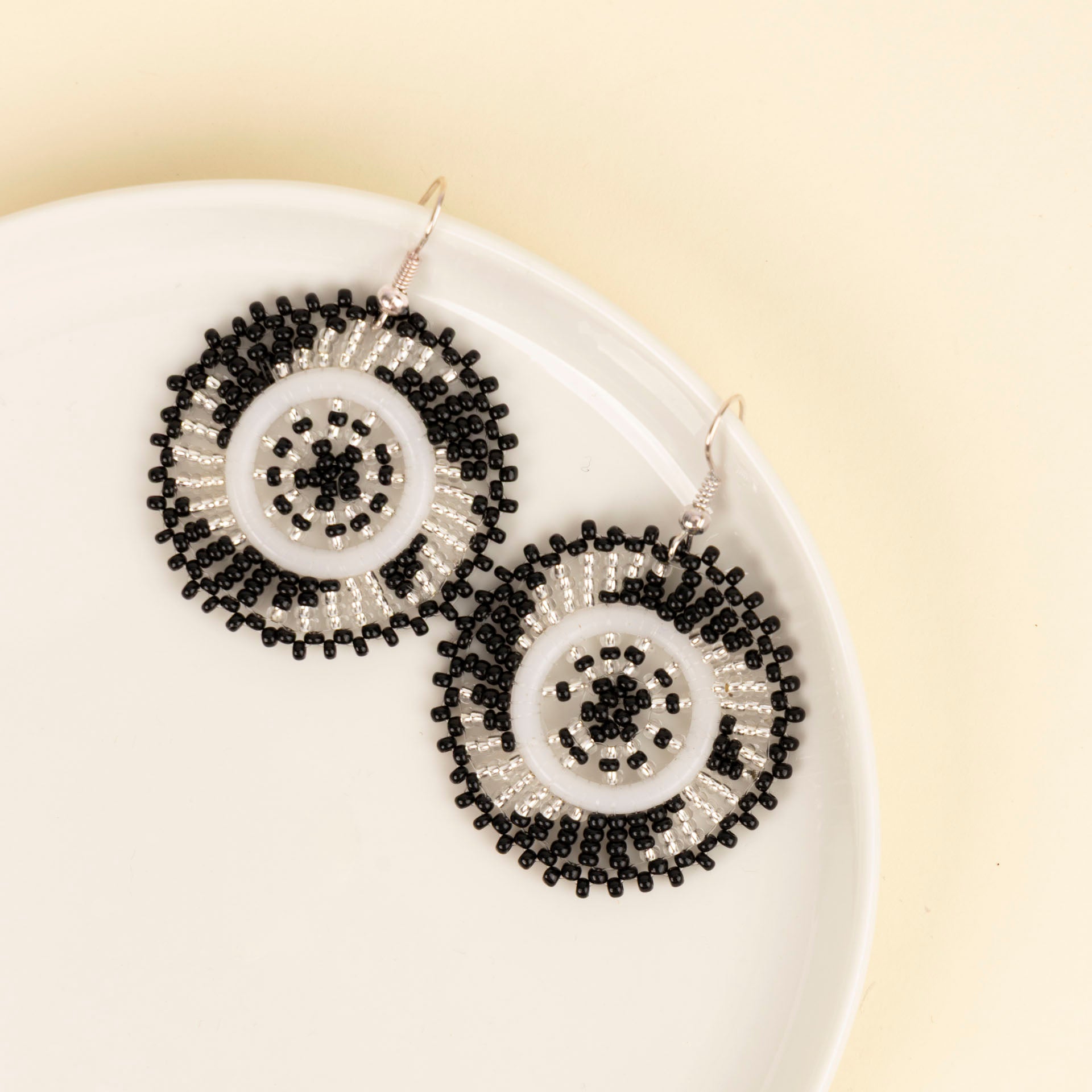 Beaded Hoop Earrings by Project Hope (assorted styles)