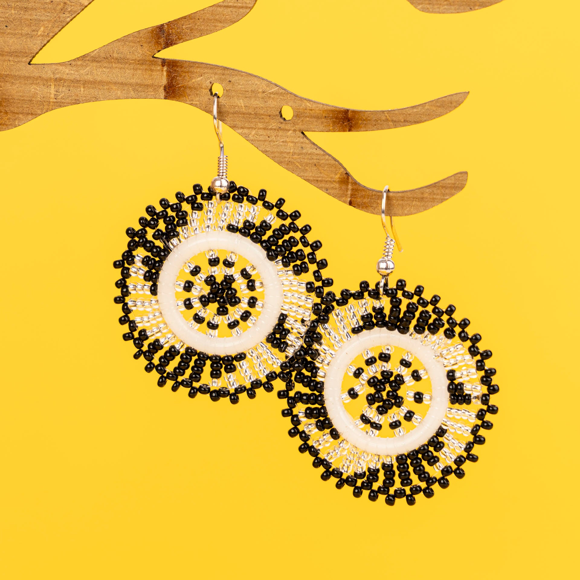 Beaded Hoop Earrings by Project Hope (assorted styles)