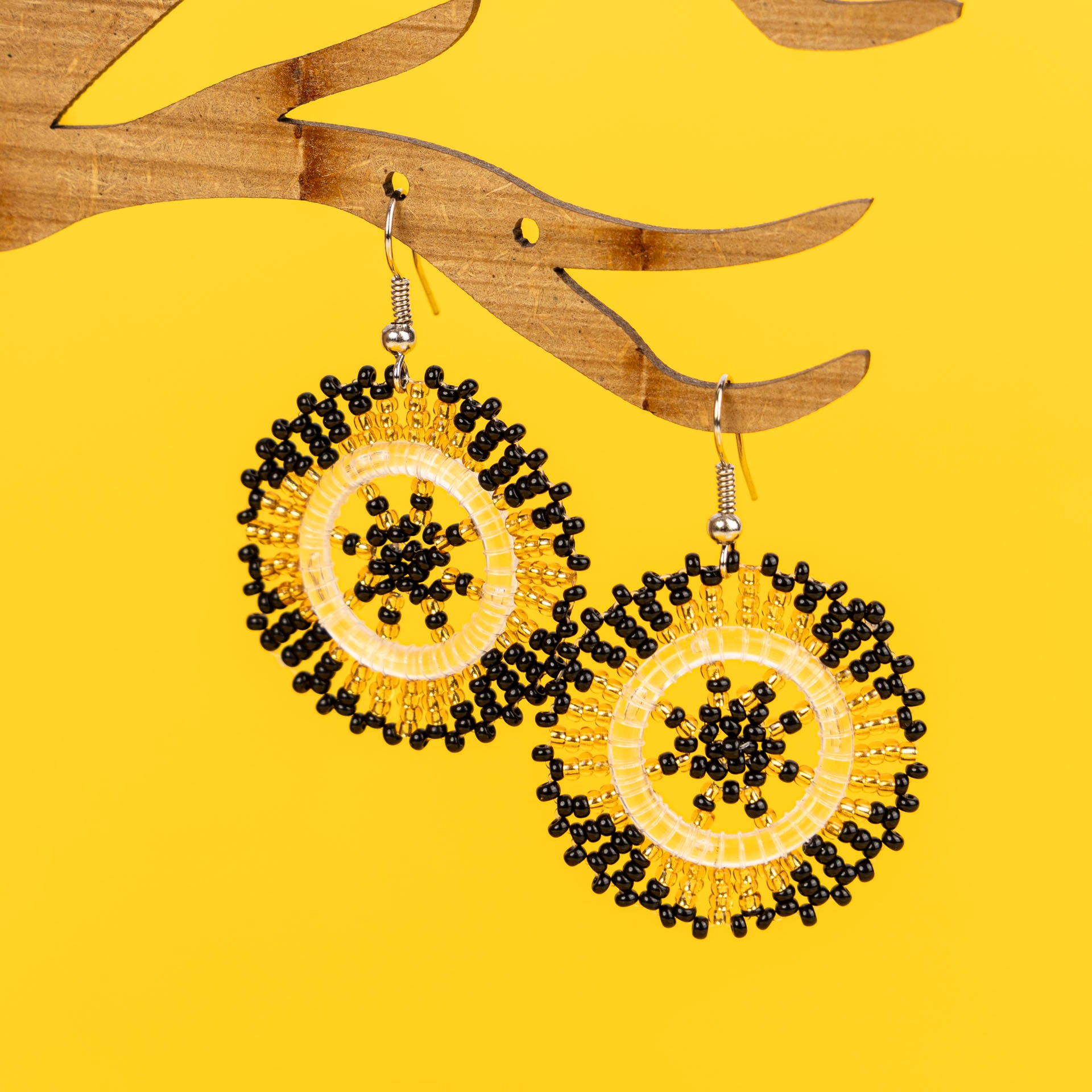 Beaded Hoop Earrings by Project Hope (assorted styles)