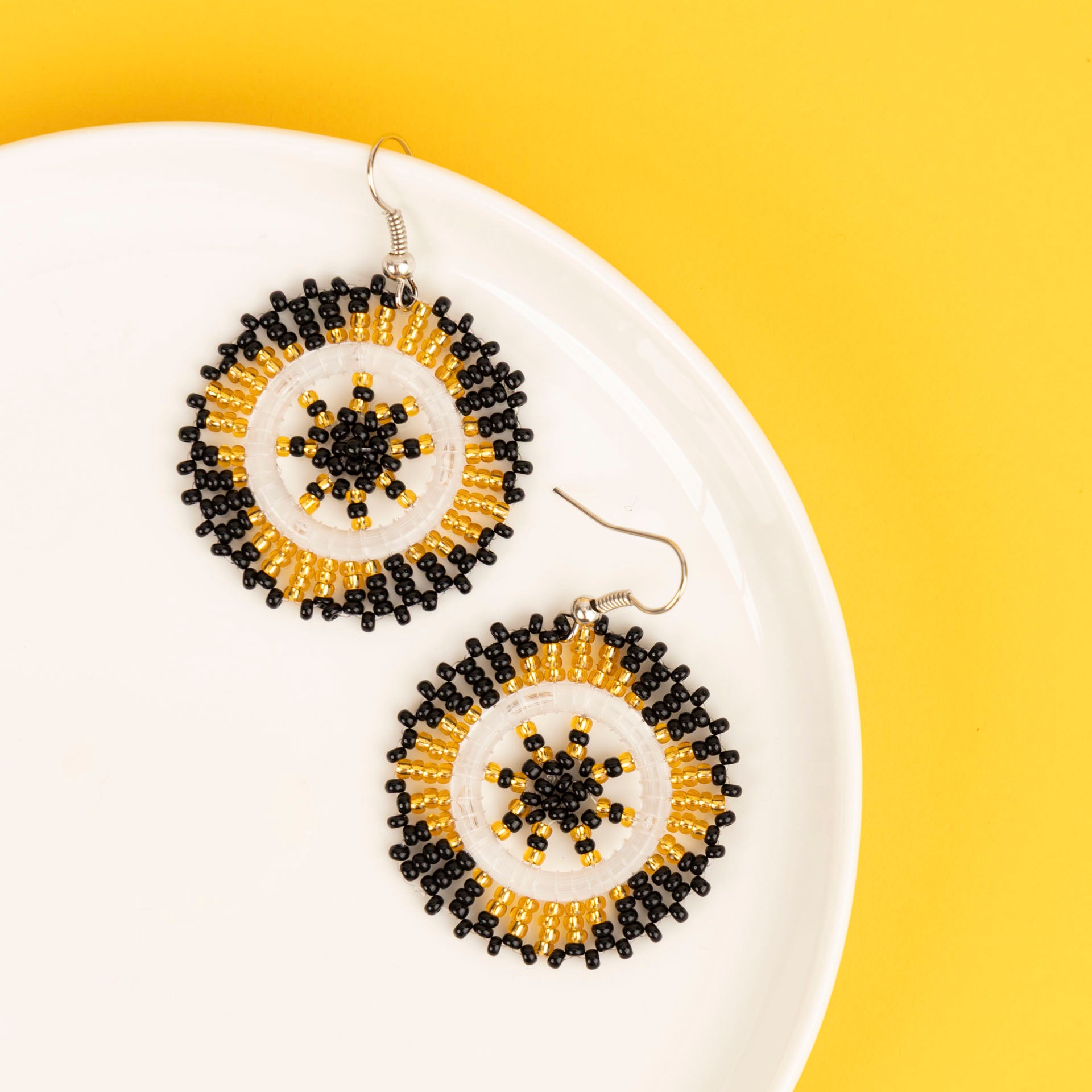 Beaded Hoop Earrings by Project Hope (assorted styles)