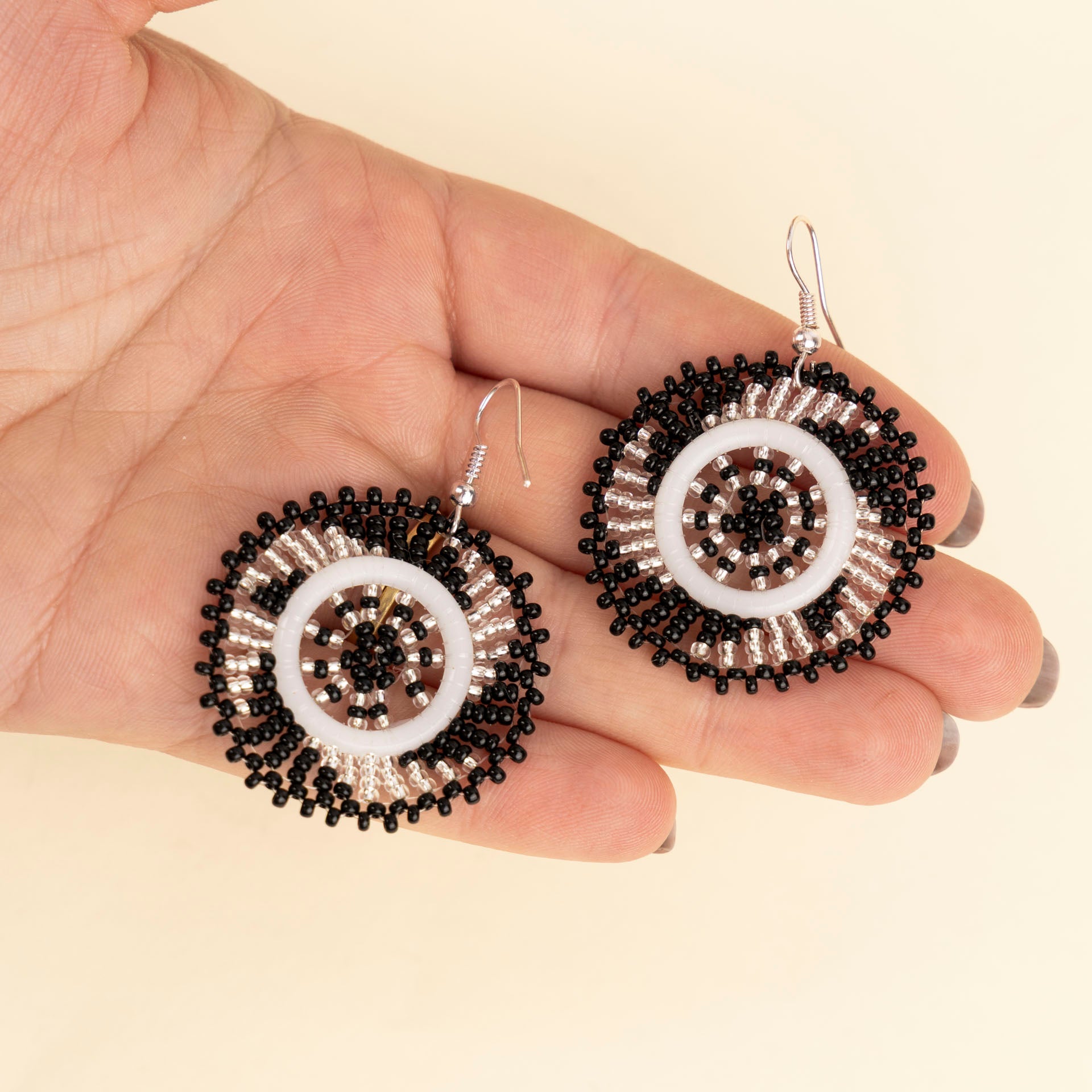 Beaded Hoop Earrings by Project Hope (assorted styles)