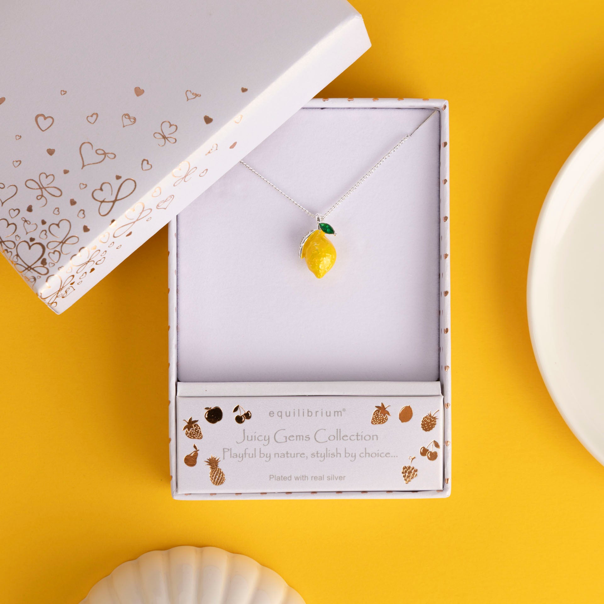 Juicy Gems Lemon Sparkle Necklace