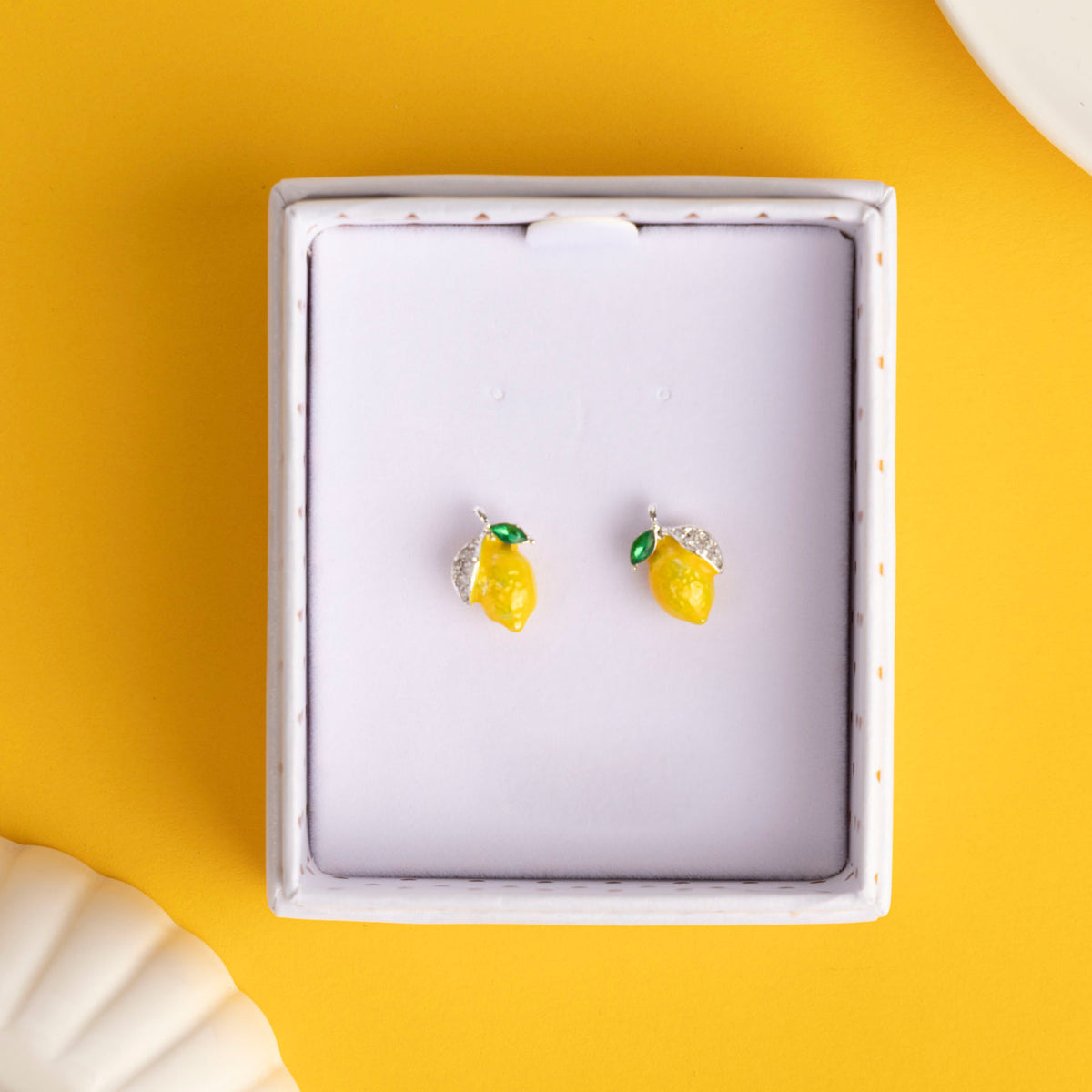 Juicy Gems Lemon Sparkle Earrings