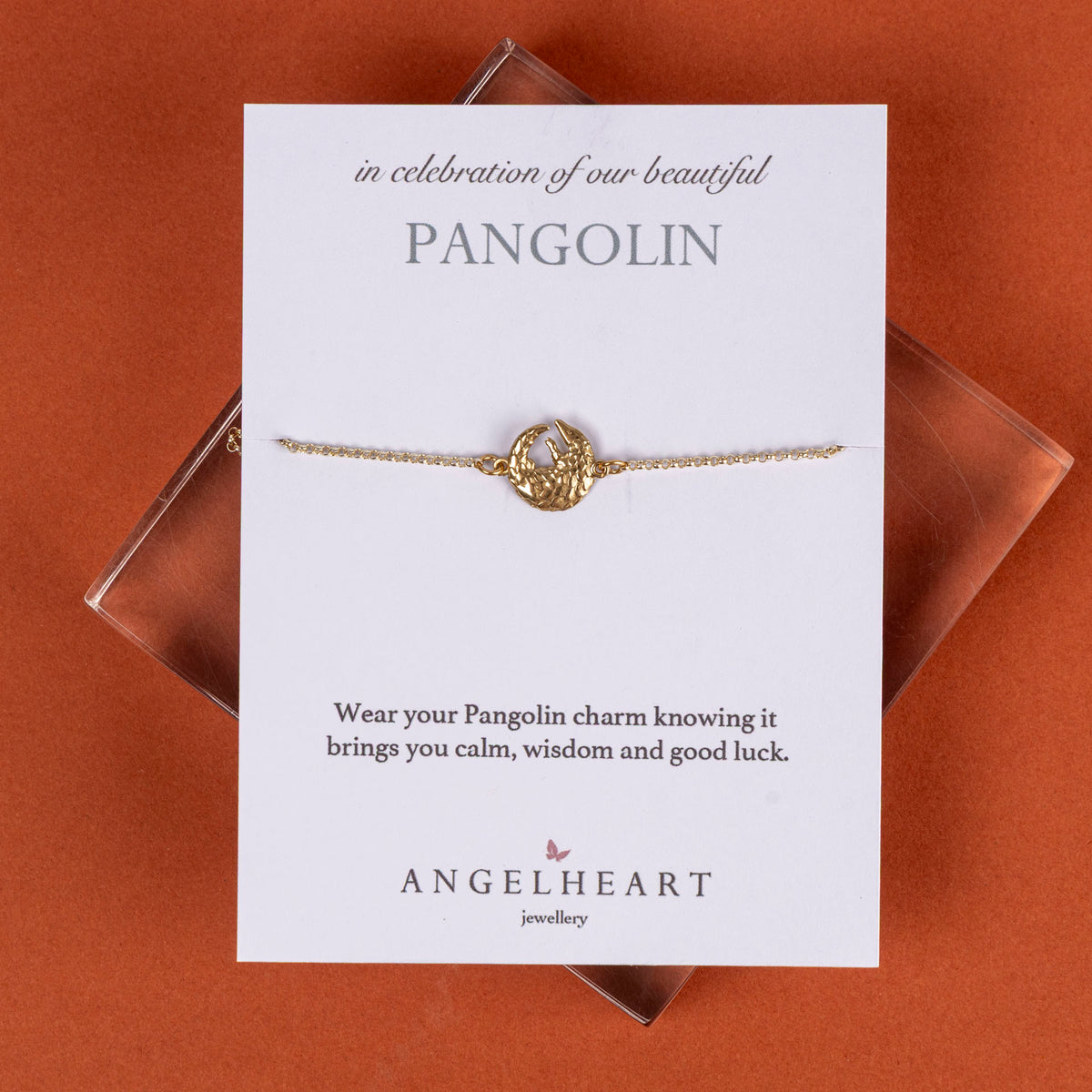 Pangolin Bracelet (Sterling Silver or Gold-Dipped)