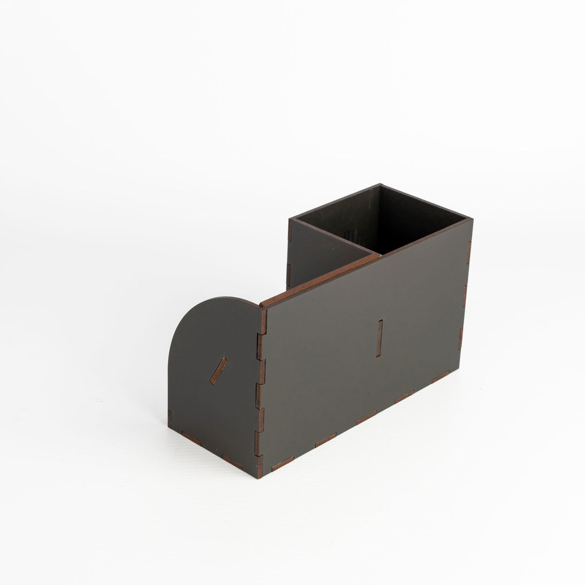 Africa Two-Tone Wooden Desk Oragniser