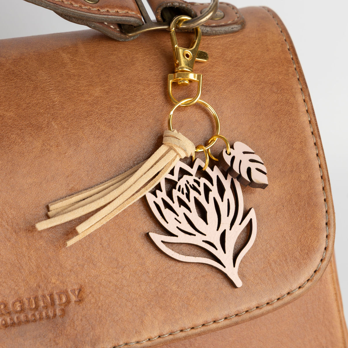 Back to Nature Wooden Handbag Charms (assorted styles)